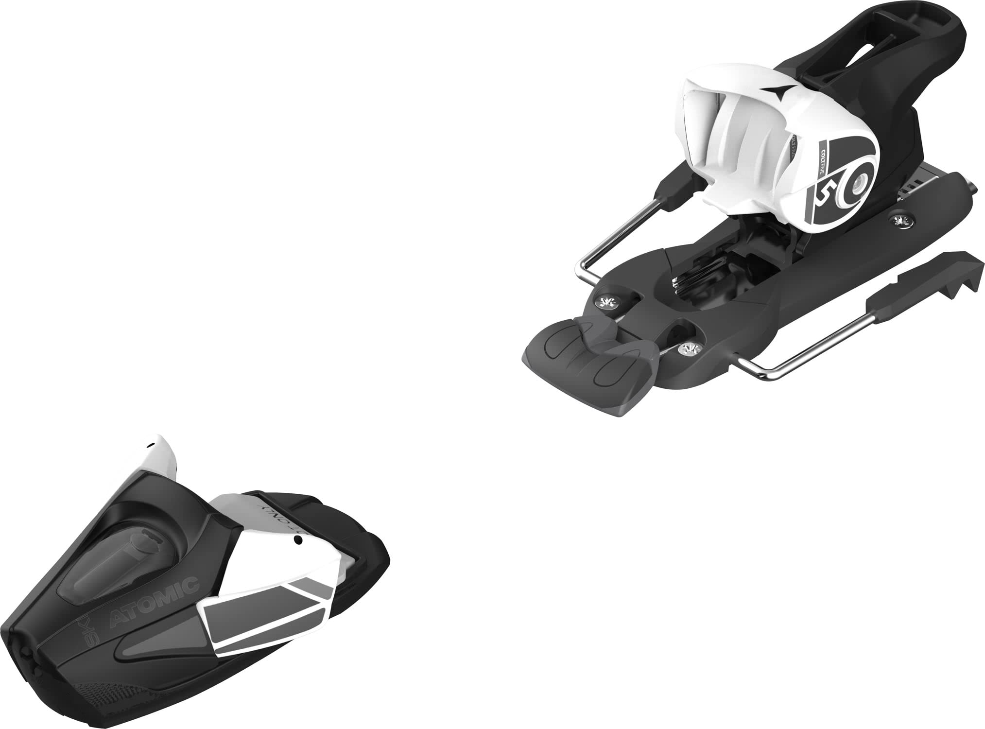Colt 5 GW CA Kids Alpine Ski Bindings 2024 - Adjustable Youth Ski Bindings for Boys & Girls - Perfect for Beginner to Intermediate Skiers on Slopes & Mountains