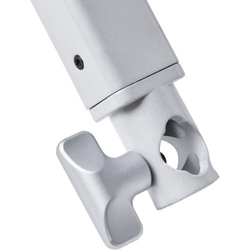 Amaran Stand Adapter for Aputure Verge & Verge Max LED Lights - Silver | Compatible with Light Stands & Photography Equipment | Perfect for Studio, Video Production & On-Location Shooting