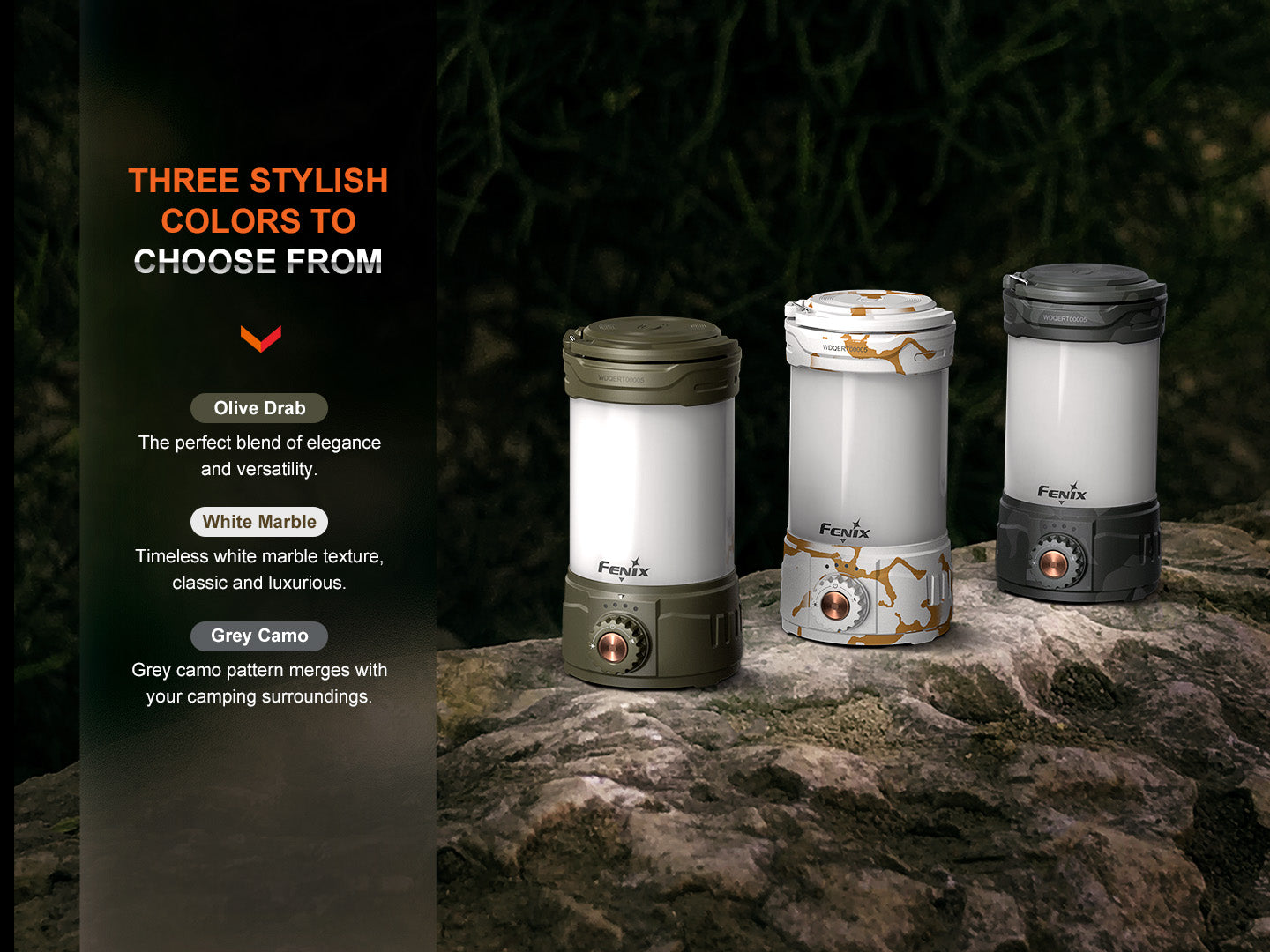 Fenix CL26R PRO Rechargeable LED Camping Lantern - 500 Lumens, USB-C Charging, Waterproof for Outdoor Adventures, Hiking, Emergency & Backpacking