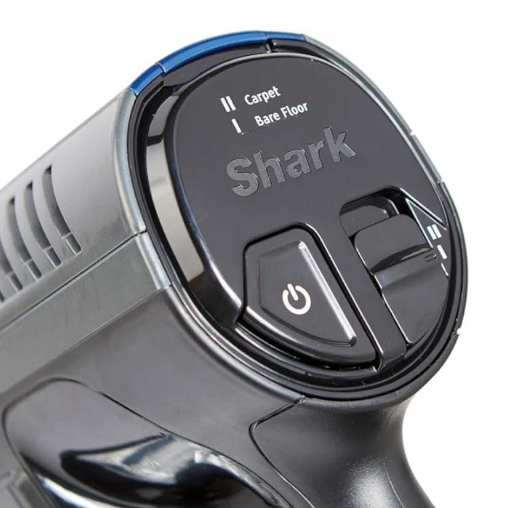 SHARK QS100Q Ultralight HyperVelocity Corded Stick Vacuum Cleaner - Factory Serviced with Home Essentials Warranty | Powerful Suction for Hardwood Floors, Carpets & Pet Hair | Ideal for Home Cleaning & Quick Pickups