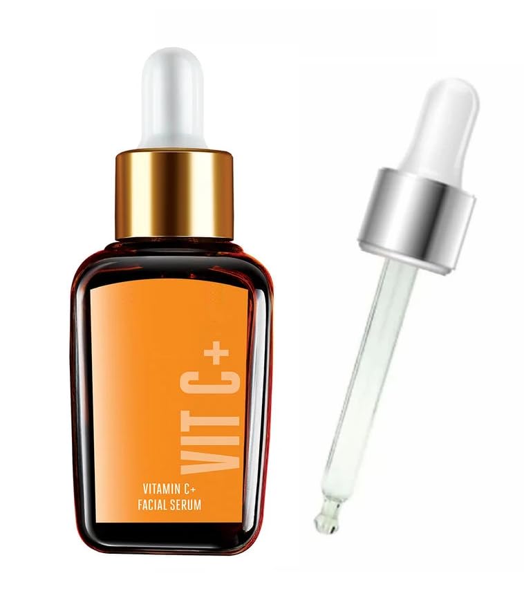 Best Vitamin C Face Serum for Brightening & Anti-Aging - Dark Spot Corrector & Collagen Booster - Day & Night Skincare Routine