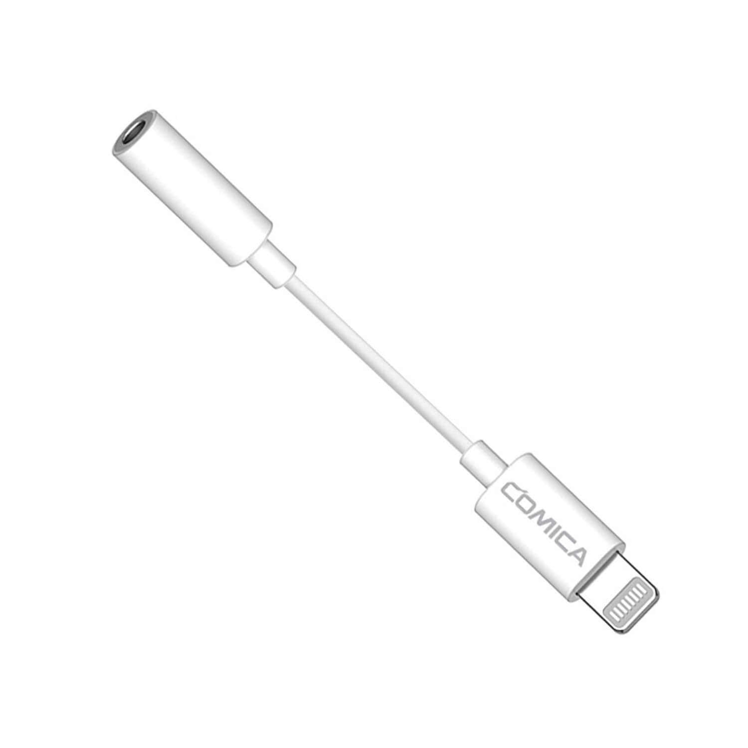 Comica Audio CVM SPX 3.5mm to Lightning Cable - High-Quality Audio Connector for iPhone & iPad - Perfect for Podcasting, Gaming & Music Streaming