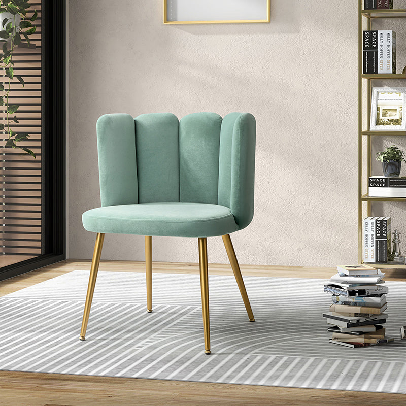Elodia Side Chair - Modern Accent Chair for Dining Room, Living Room & Office - Sturdy Wooden Frame with Upholstered Seat - Perfect for Home Decor & Small Spaces