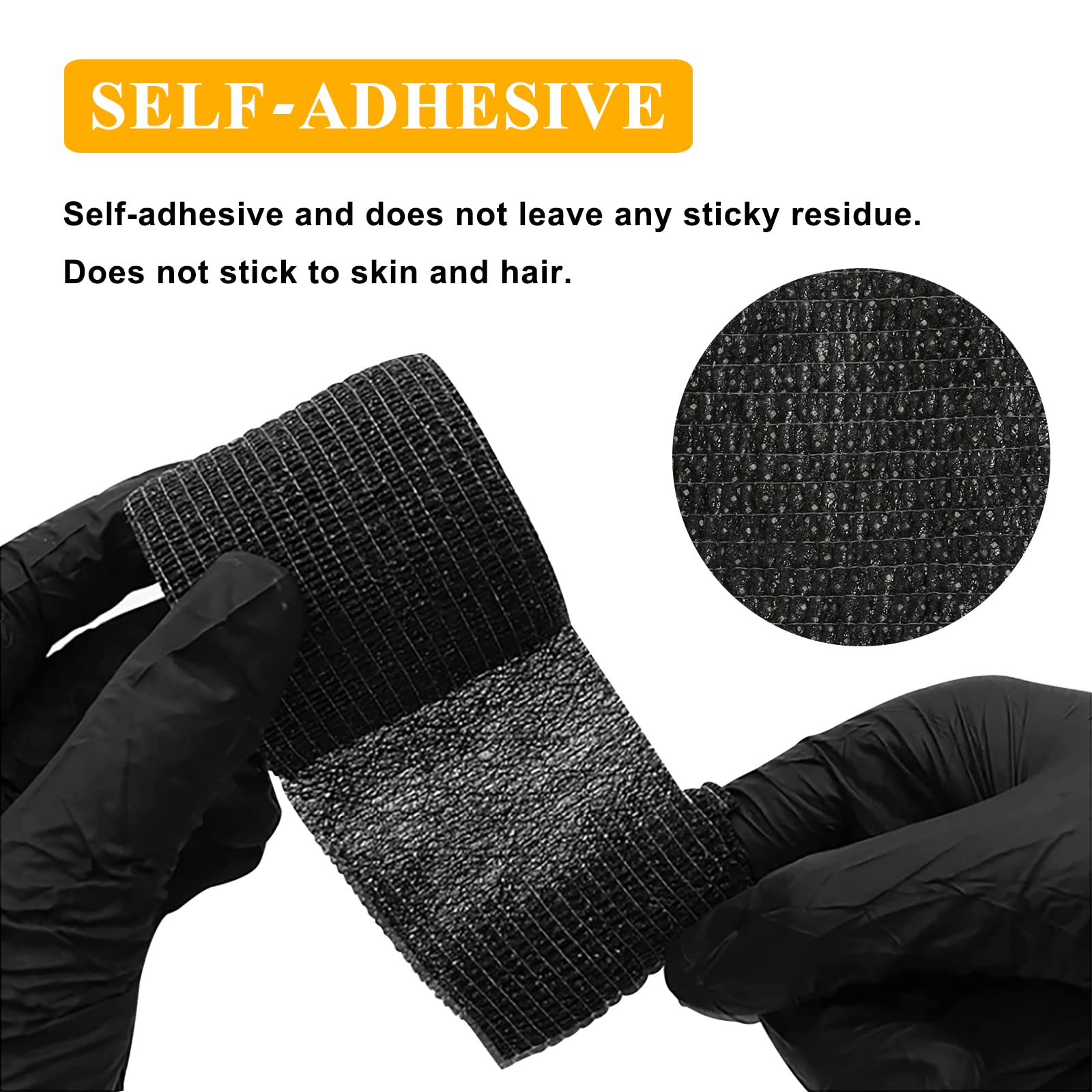 Ruicoo 4pcs Disposable Self-Adhesive Tattoo Grip Tape - 2