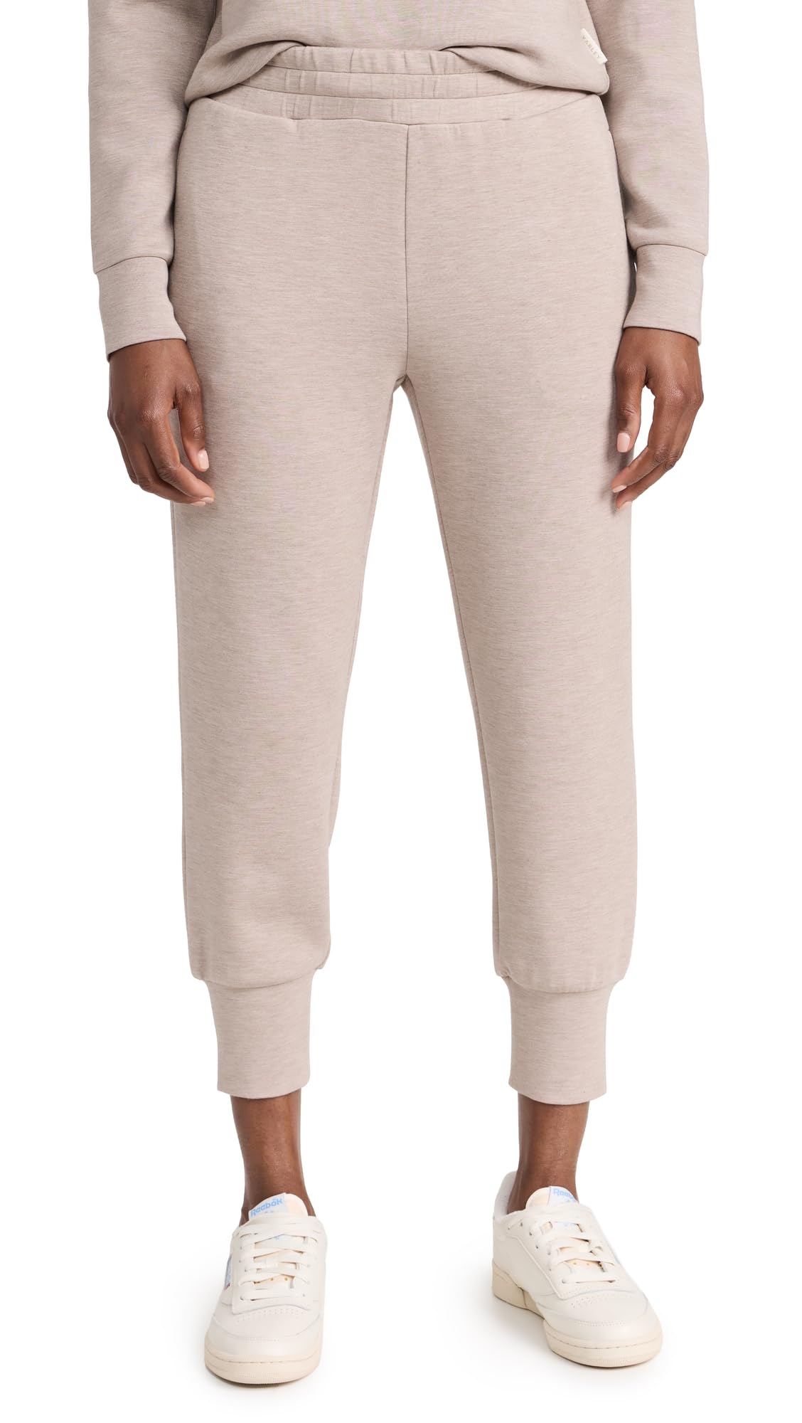 Varley Women's Slim Cuff Pants - High Waisted Tapered Leg Yoga Pants for Workout & Lounge - Size 25 - Perfect for Yoga, Running, Travel & Everyday Wear
