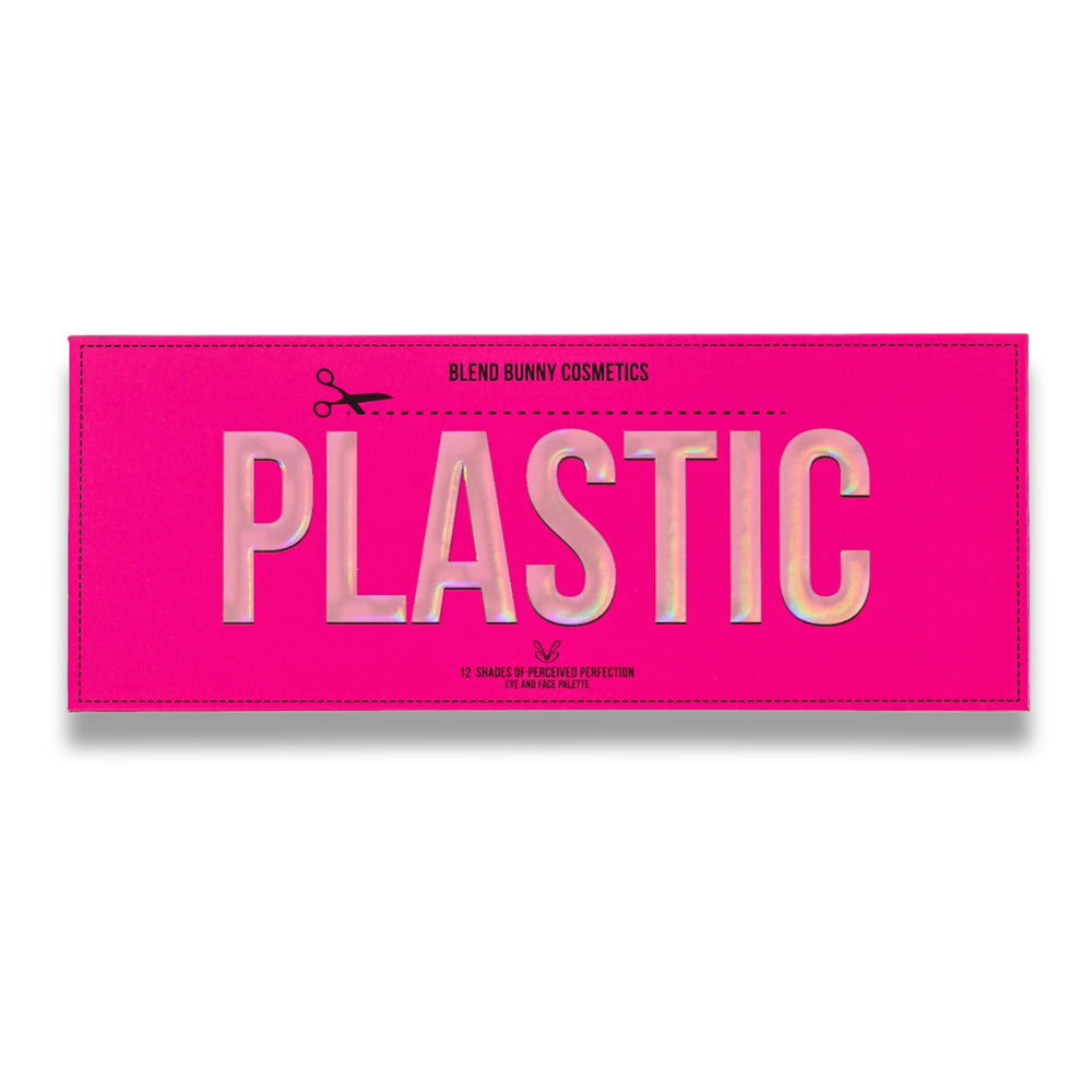 Blend Bunny Cosmetics Plastic Eyeshadow Palette - Vegan & Cruelty-Free Makeup Palette for Professional & Everyday Use - Perfect for Makeup Artists, Beauty Enthusiasts & Gift Giving