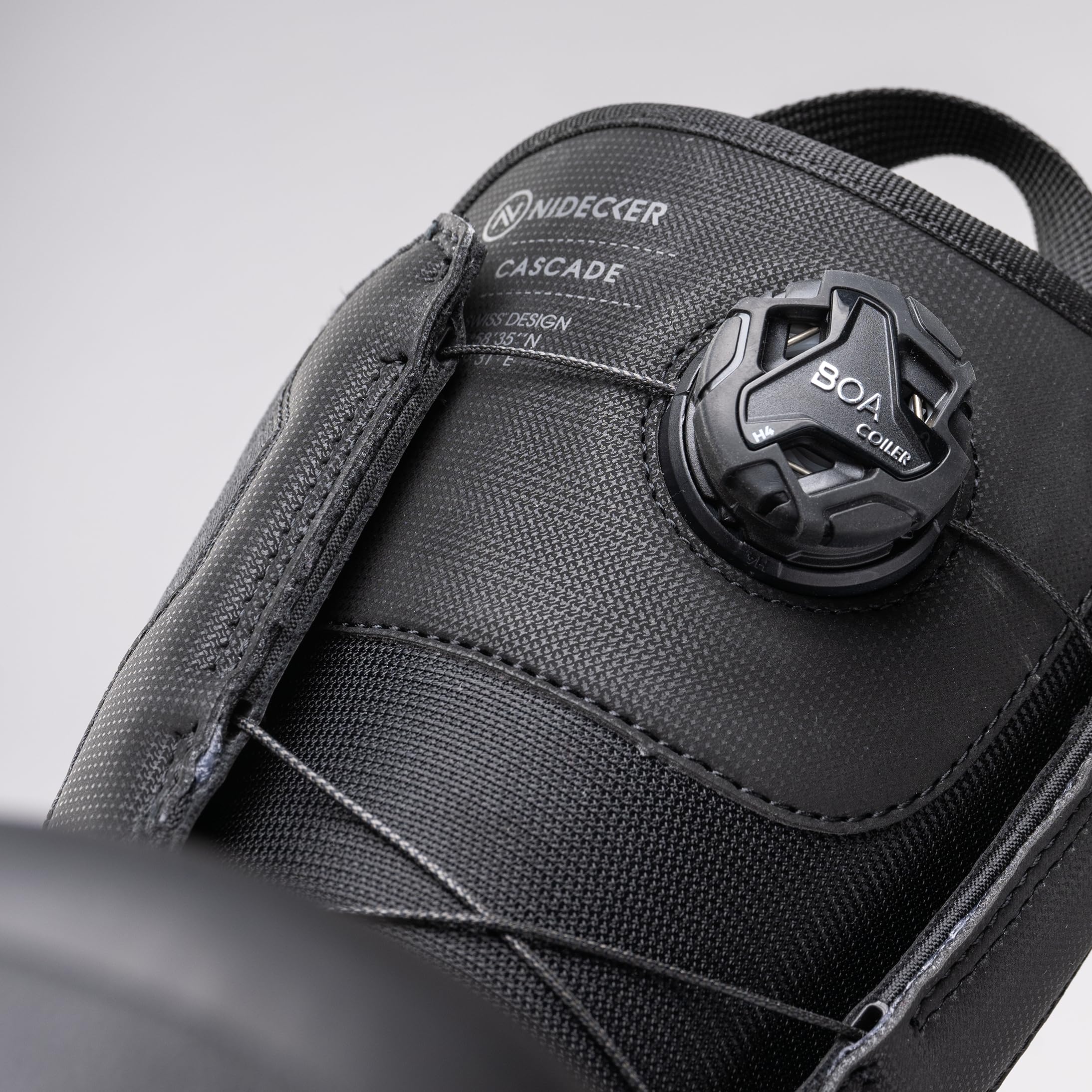 Nidecker Cascade BOA Men's Snowboard Boots - Lightweight, Comfortable & Durable for All-Mountain Riding - Perfect for Freestyle, Backcountry & Powder Snowboarding