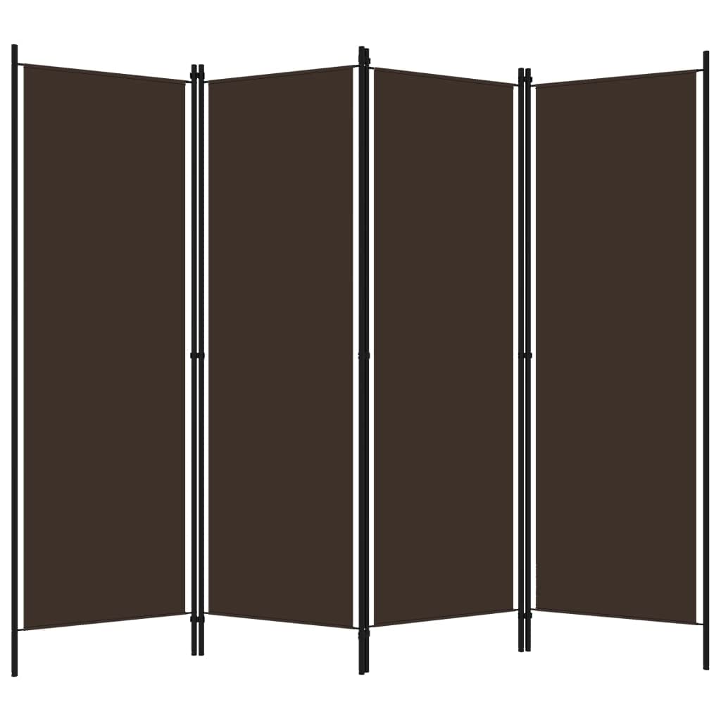 CHARMMA 4-Panel Folding Room Divider Screen - 78.7
