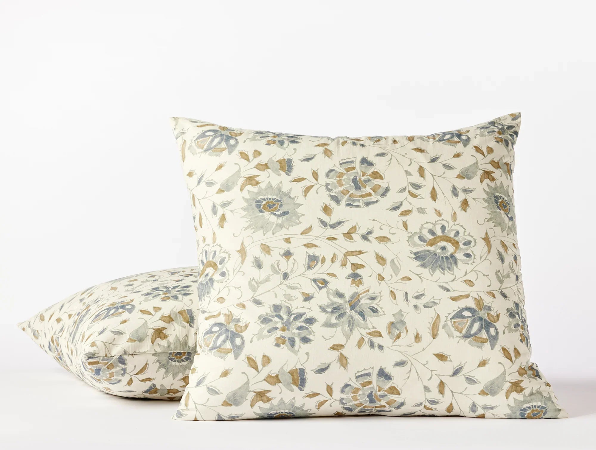Coyuchi Rejuvenation Flora Organic Print Duvet Cover - 100% Organic Cotton Bedding Set for Eco-Friendly Home Decor | Perfect for Master Bedroom, Guest Room & Sustainable Living