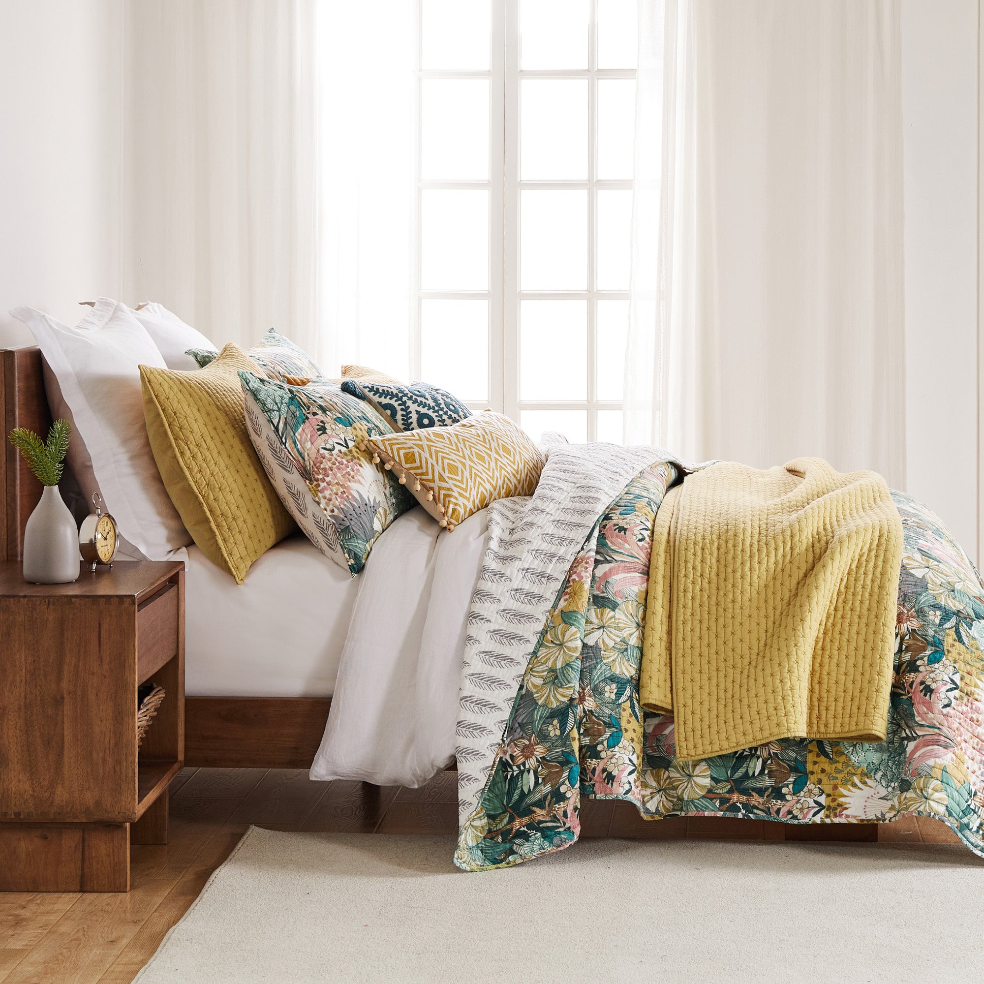 Premium Cross Stitch Quilt Set Kit for Beginners & Adults - Complete DIY Embroidery Supplies with Patterns, Needles & Thread - Perfect for Home Decor, Gifts & Craft Projects
