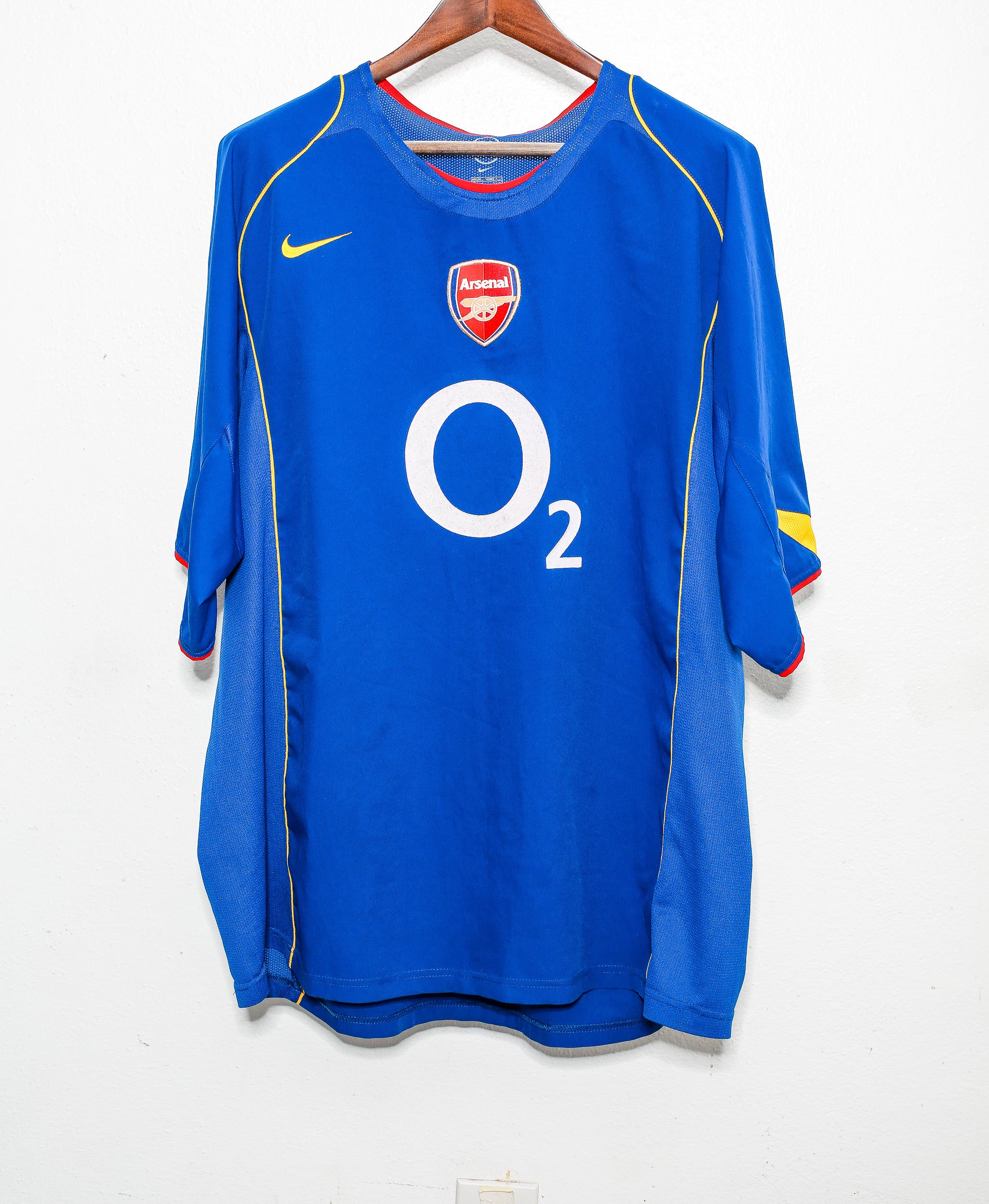 2004 Arsenal Away #14 Thierry Henry Jersey - Authentic 3XL Soccer Shirt for Fans & Collectors - Perfect for Matchdays, Gifts & Memorabilia Display