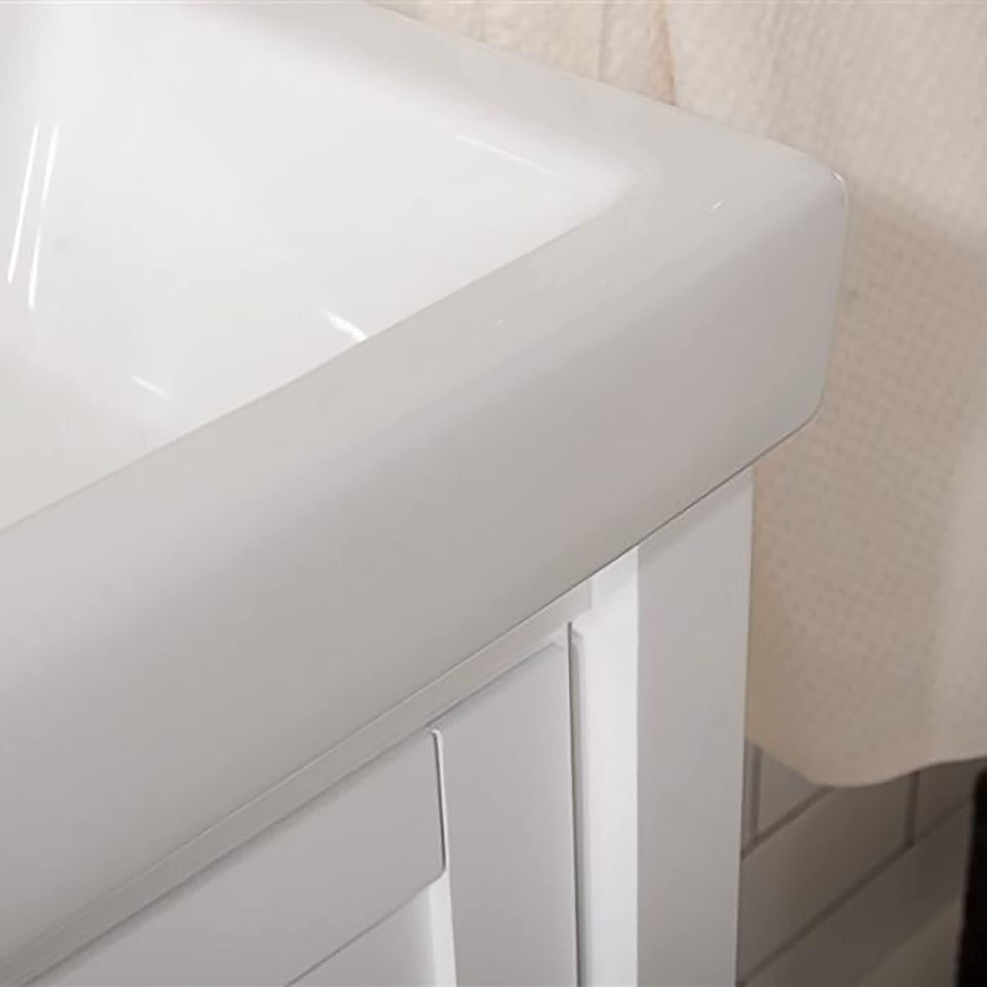Legion Furniture 18-inch White Bathroom Vanity with Sink - Perfect for Small Bathrooms, Powder Rooms & Apartment Renovations