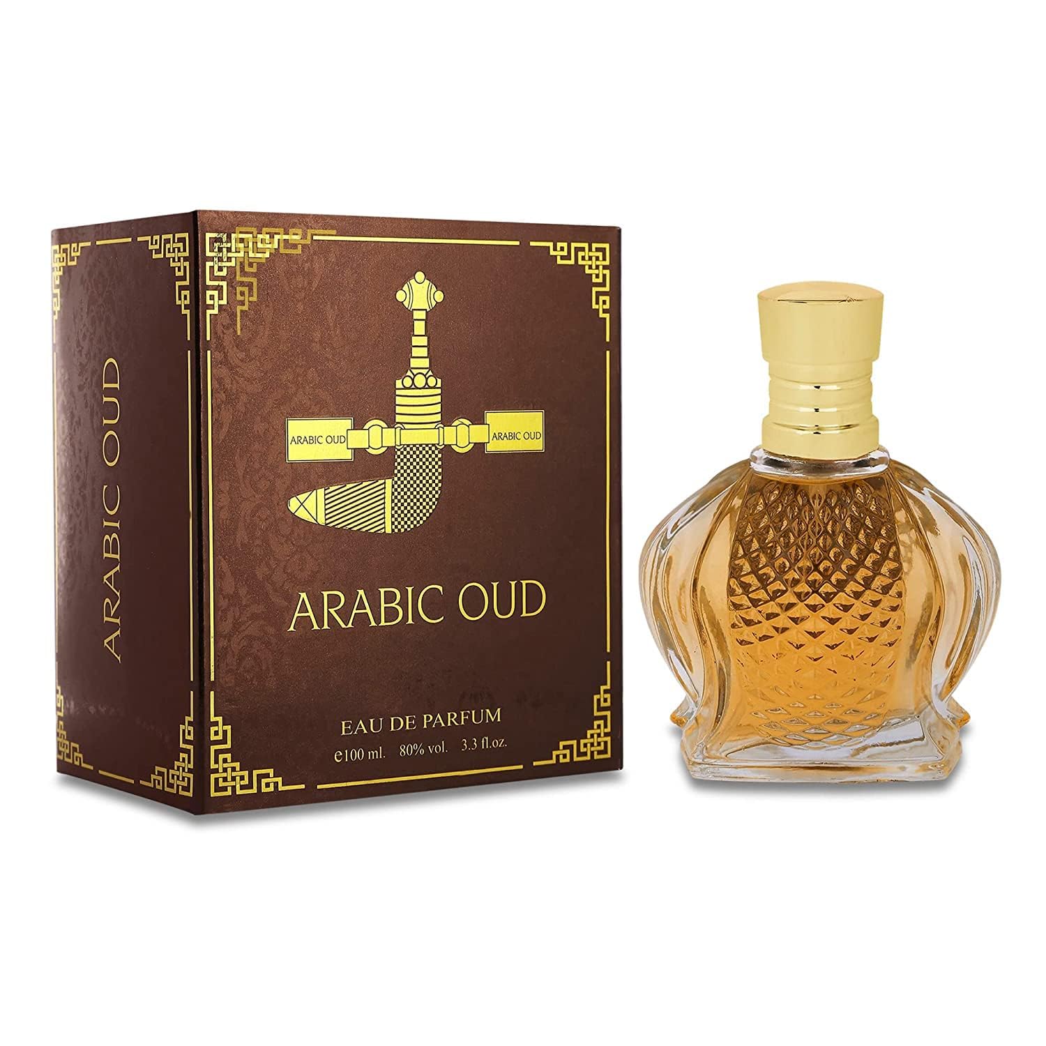 Premium Arabic Oud Perfume for Men & Women - Long Lasting Eau De Parfum (100ml) - Luxury Unisex Fragrance for Date Nights, Special Occasions & Daily Wear