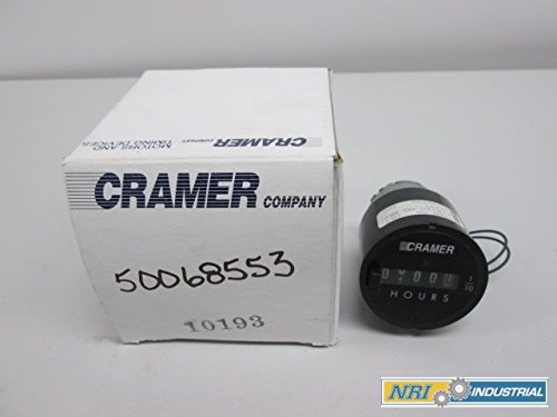 NEW Cramer Company 10193 Hours Motor Timer 115V AC D256292 - Industrial Equipment Timer for Pumps, HVAC, and Machinery Control