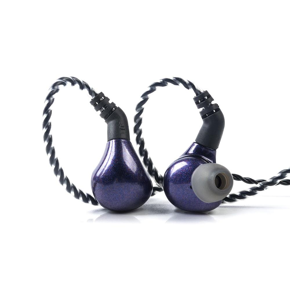 BLON BL-03 HiFi In-Ear Monitors with 10mm Carbon Diaphragm Dynamic Driver - Premium Sound Quality for Audiophiles, Musicians & Travelers - Perfect for Studio Recording, Gaming & Commuting