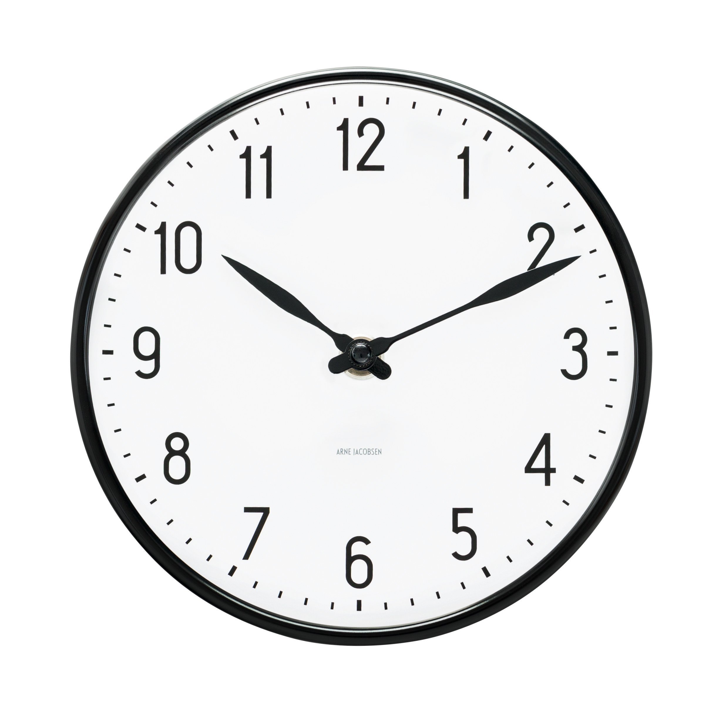 16 Inch White Aluminum Wall Clock - Modern & Silent Battery Operated for Living Room, Bedroom, Office Decor