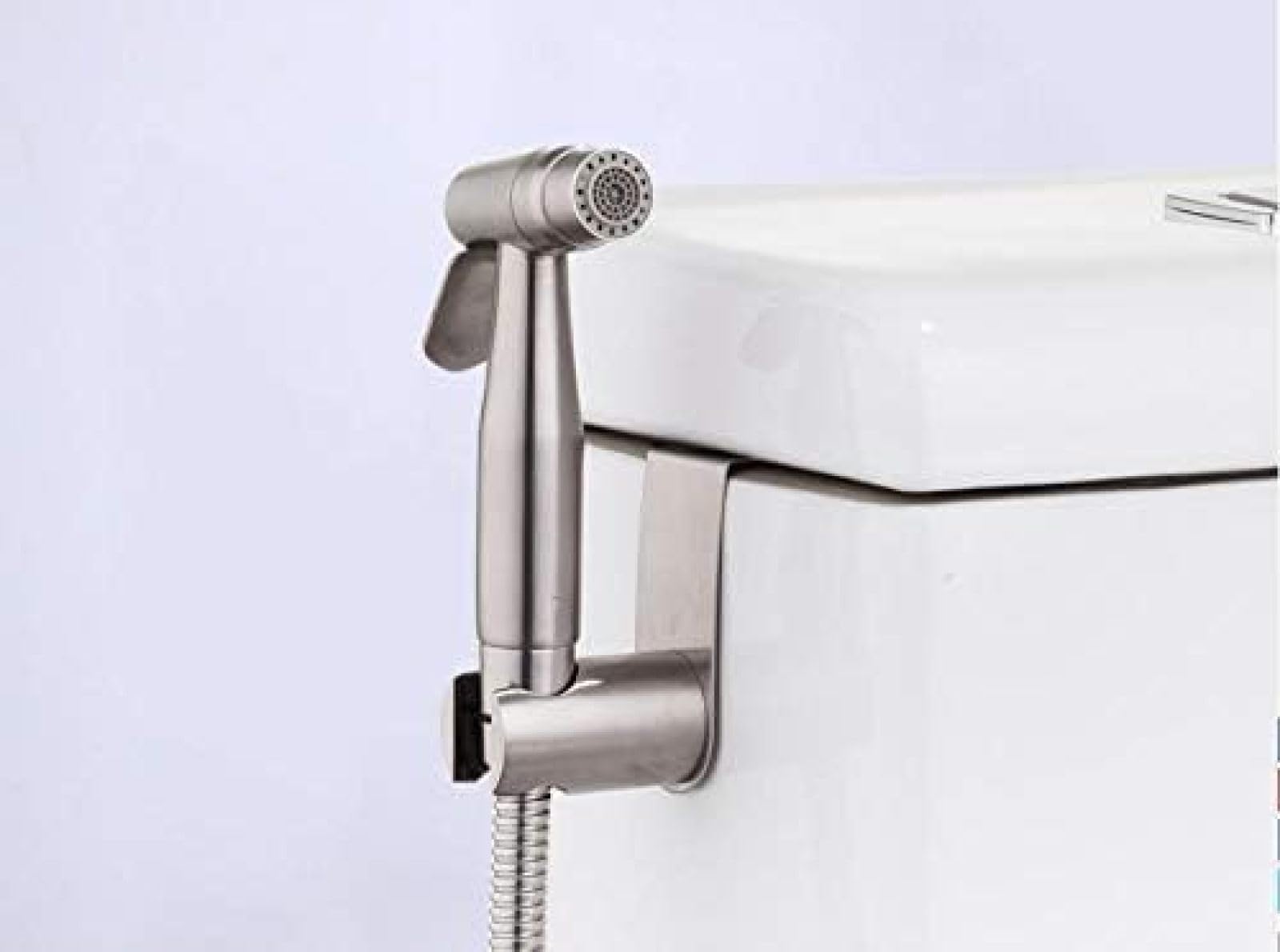 Stainless Steel Dual Function Kitchen Faucet with Toilet Sprayer Set - Bathroom Sink & Shower Sprayer Kit for Easy Cleaning and Hygiene