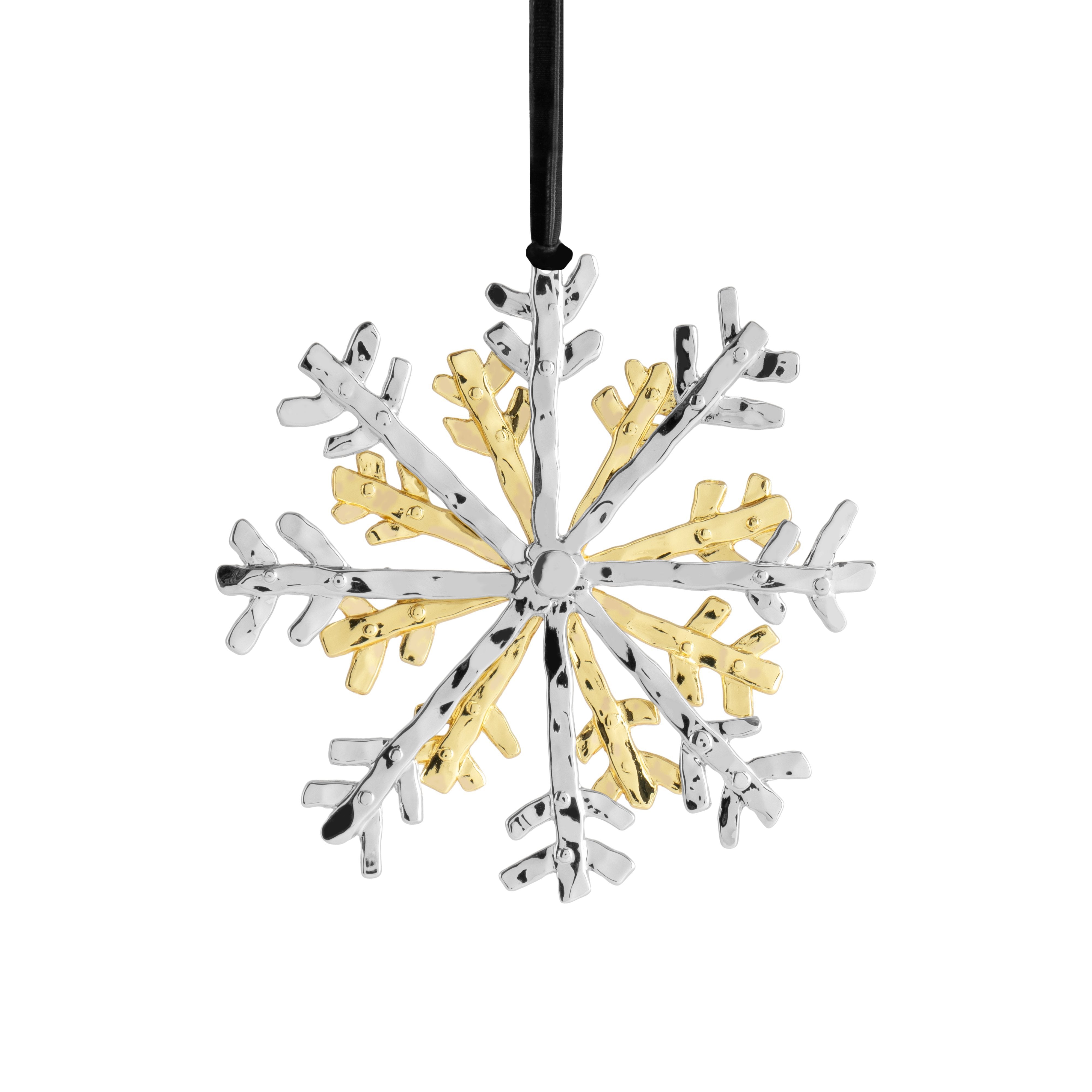 Beautiful Snowflake Ornament - Handmade Christmas Tree Decorations for Holiday Home Decor - Perfect for Xmas Gifts, Winter Wedding & Festive Party Decorations