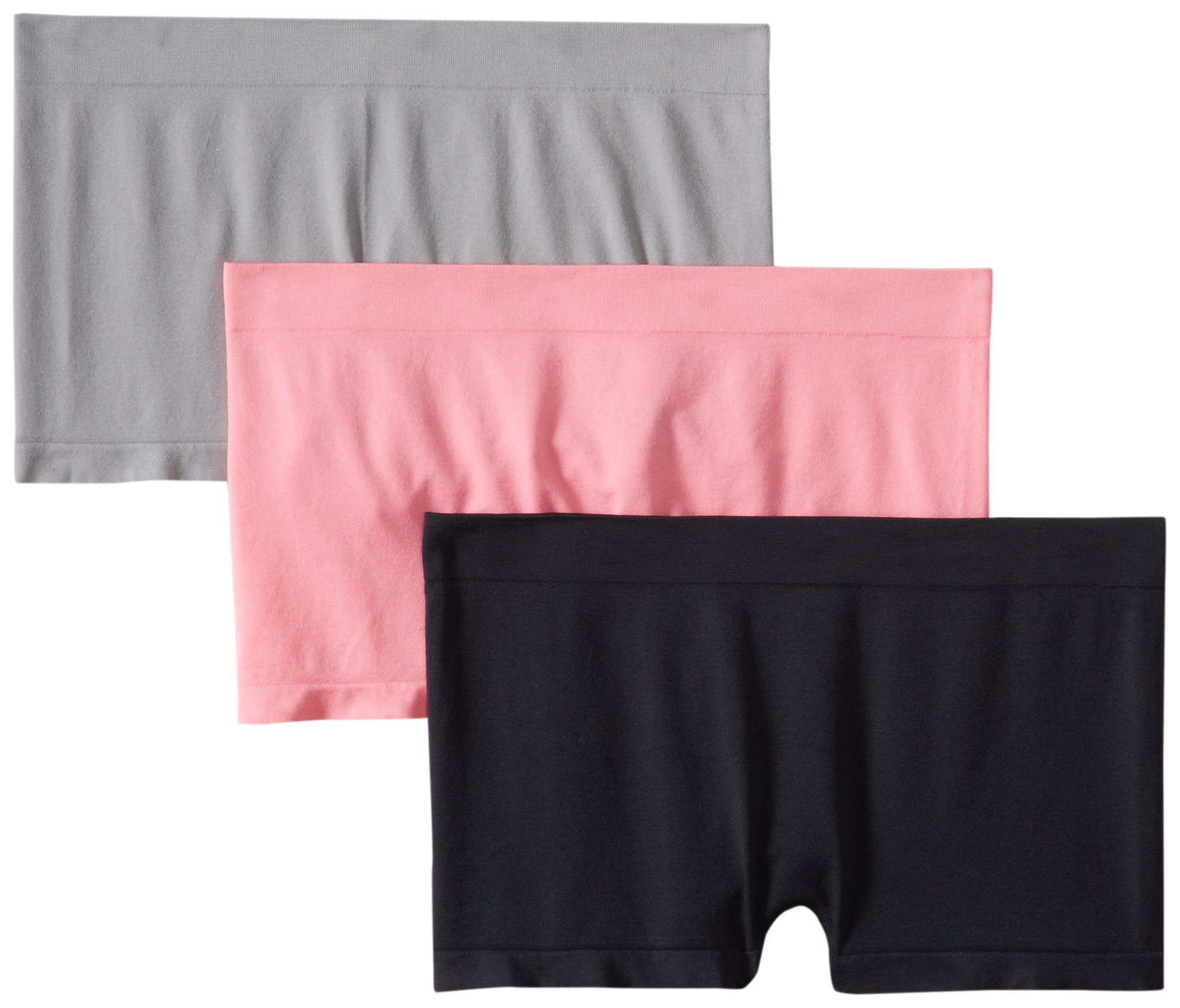 Fruit of the Loom Women's Plus Size Seamless Boyshort Underwear - Soft Breathable Cotton Panties for Everyday Comfort & Lounge Wear