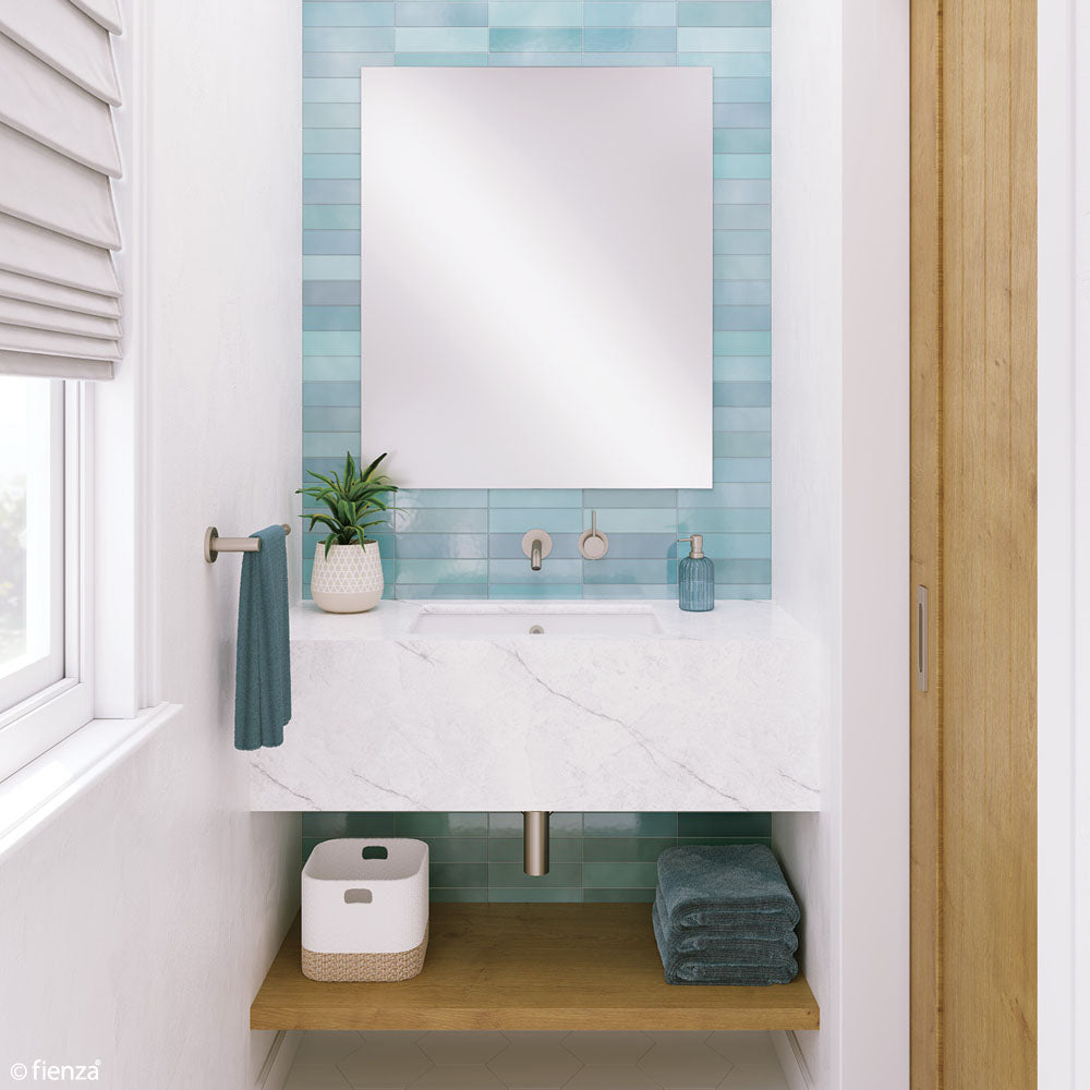 Fienza PEM 9075 Frameless Rectangular Bathroom Mirror 36