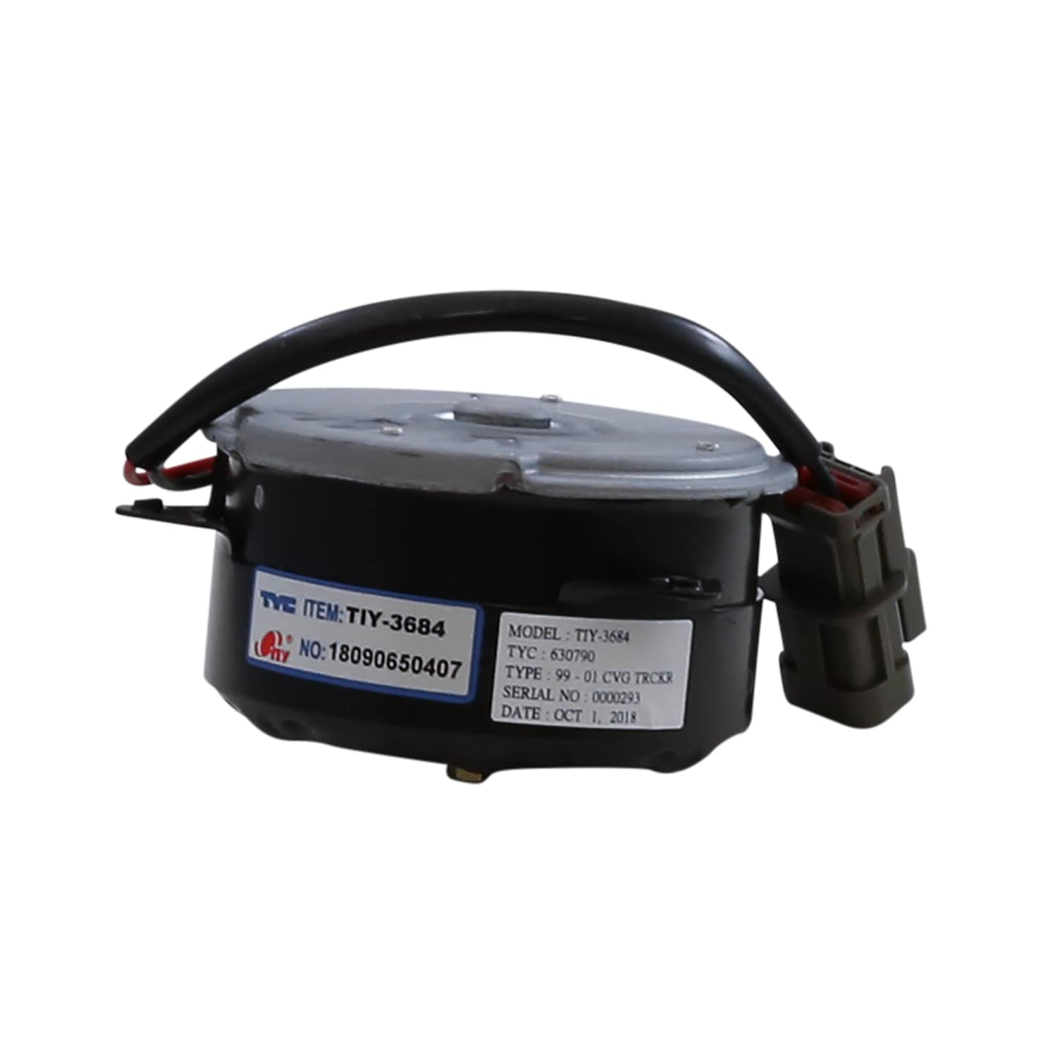 TYC 630790 Chevrolet Tracker Replacement Condenser Cooling Fan Motor - OEM Quality AC Cooling System Part for Chevy Tracker - Perfect for Summer Driving & AC Repair