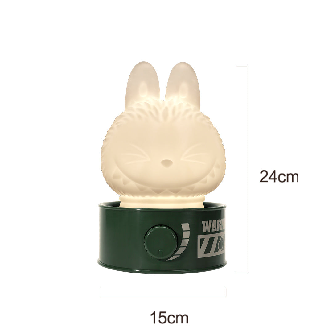 POP MART The Monsters Home of the Elves Series Rechargeable LED Night Light - Cute Desk Lamp for Kids Room, Bedside, Nursery Decor & Gift