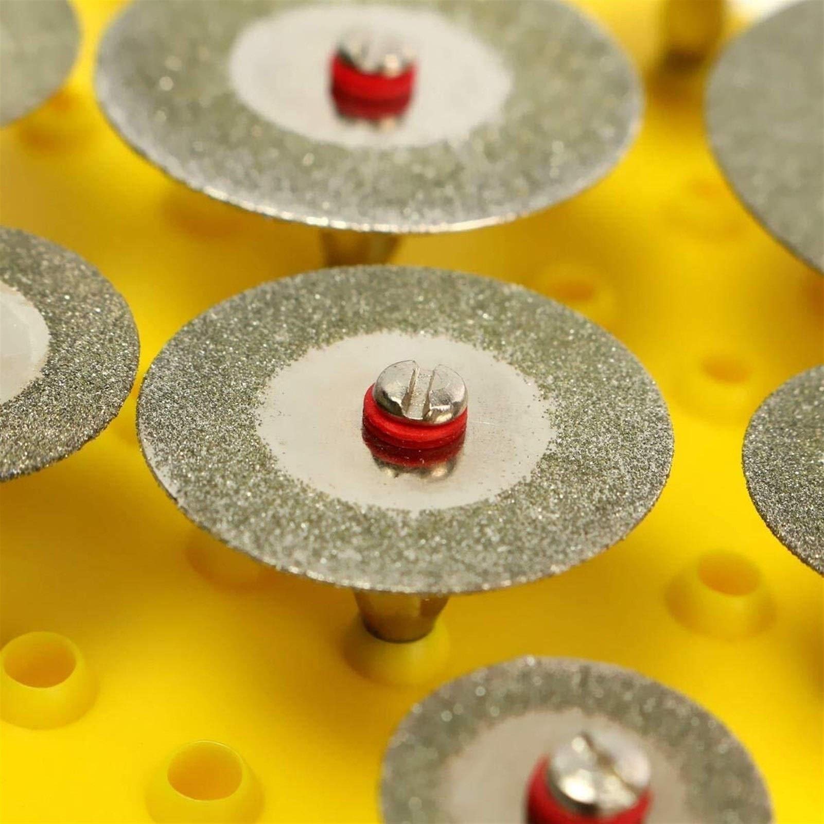 10pcs 16-40mm Diamond Cutting Disc Set for Rotary Tools - High Precision Saw Blades for Metal, Tile & Glass Cutting - Perfect for DIY Projects & Professional Use