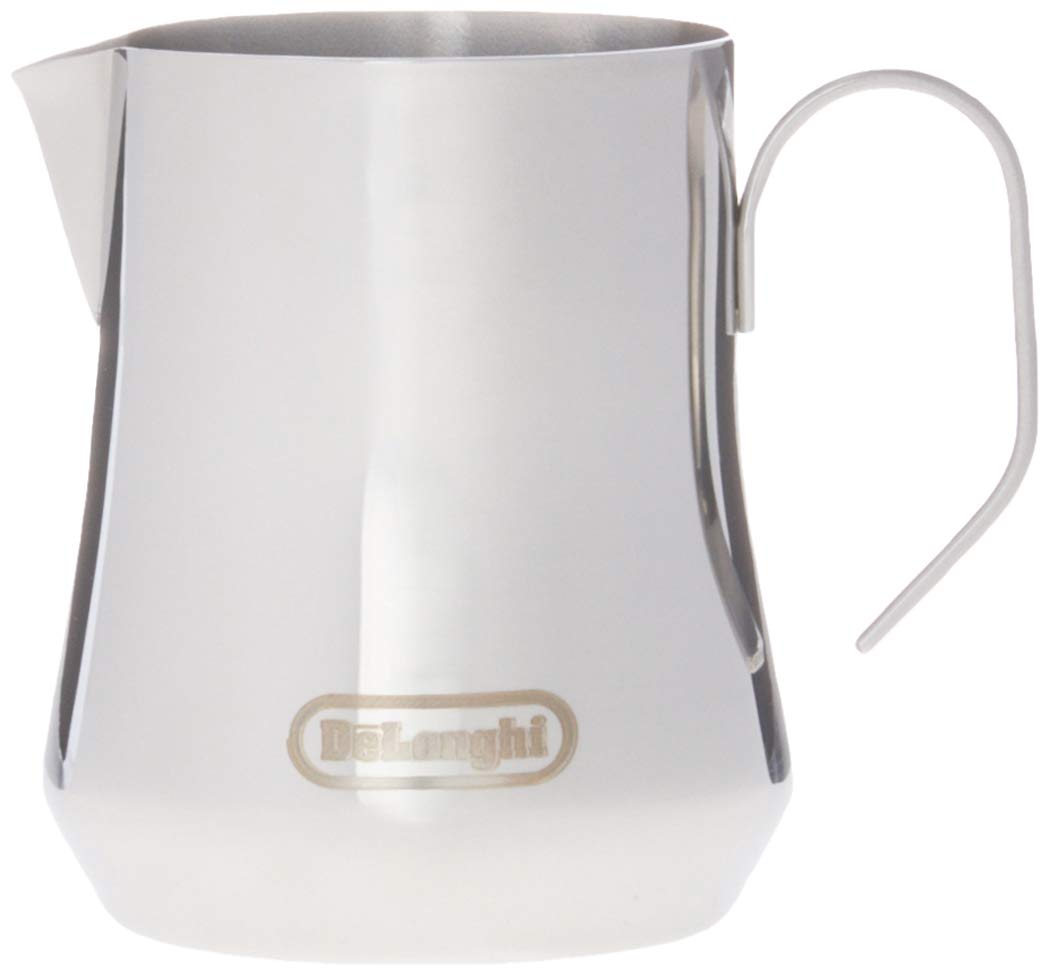 DeLonghi Stainless Steel Milk Frother Pitcher for Stilosa Manual Espresso Machine - Perfect for Lattes, Cappuccinos & Hot Chocolate at Home