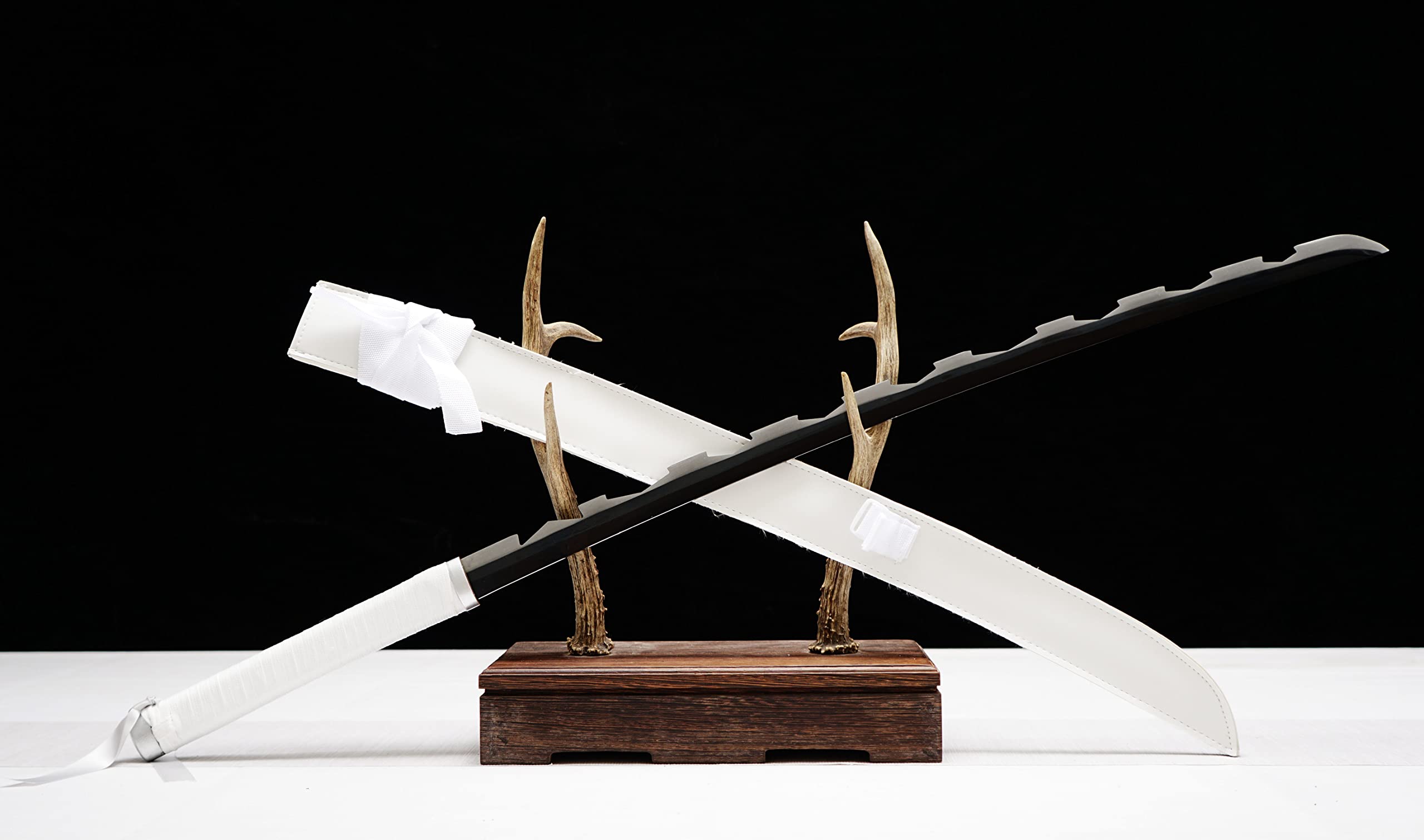 Demon Slayer Sword - Kimetsu no Yaiba Anime Replica (Tanjirou Kamado & Shinobu Kochou) - High-Quality Carbon Steel Cosplay Weapon for Collectors & Anime Fans | Perfect for Cosplay, Display & Themed Events