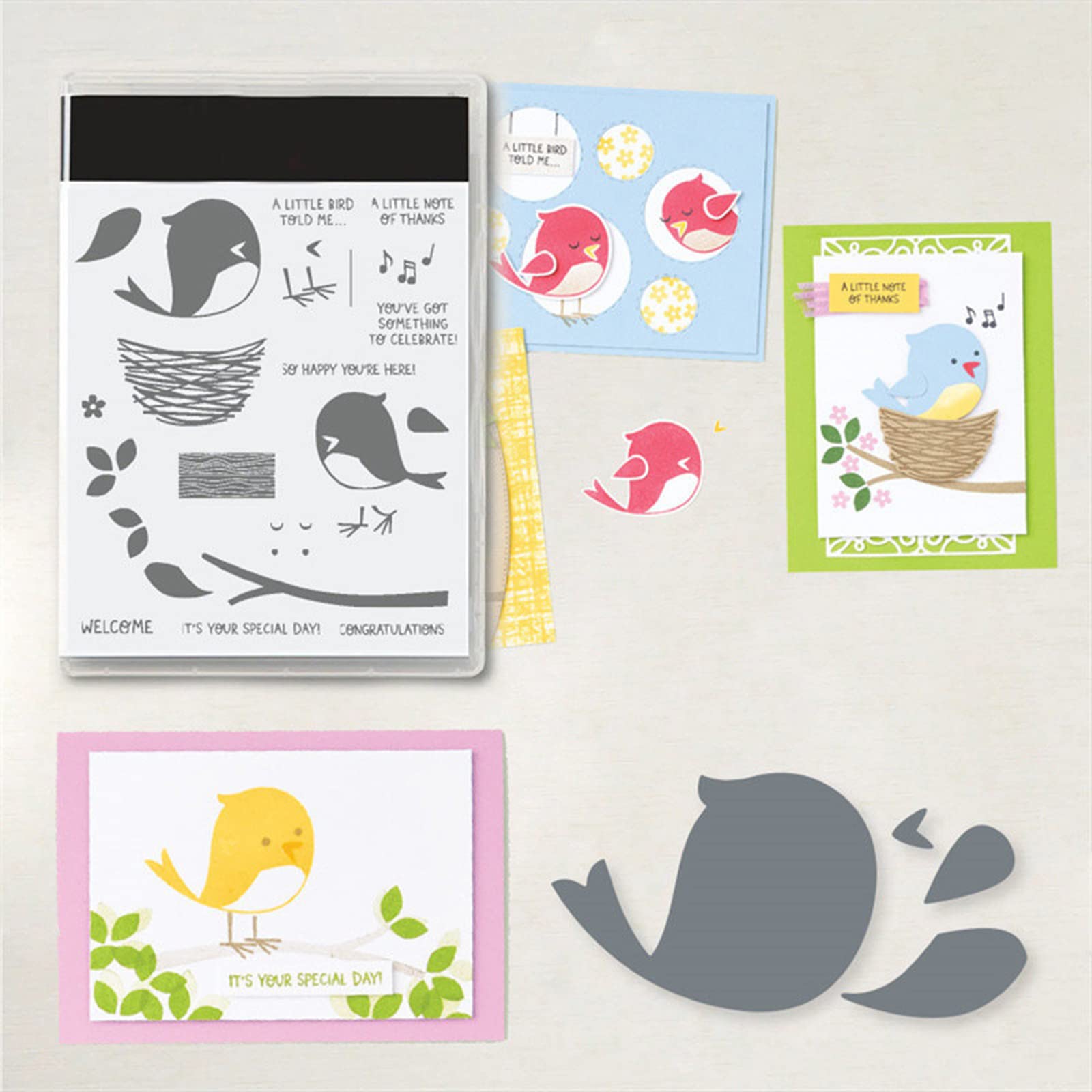 EFYTO Clear Silicone Stamp and Punch Set - 5471 DIY Craft Shapes for Scrapbooking, Card Making, Gift Wrapping - Perfect for Christmas, Halloween, Thanksgiving Gifts & Home Decor
