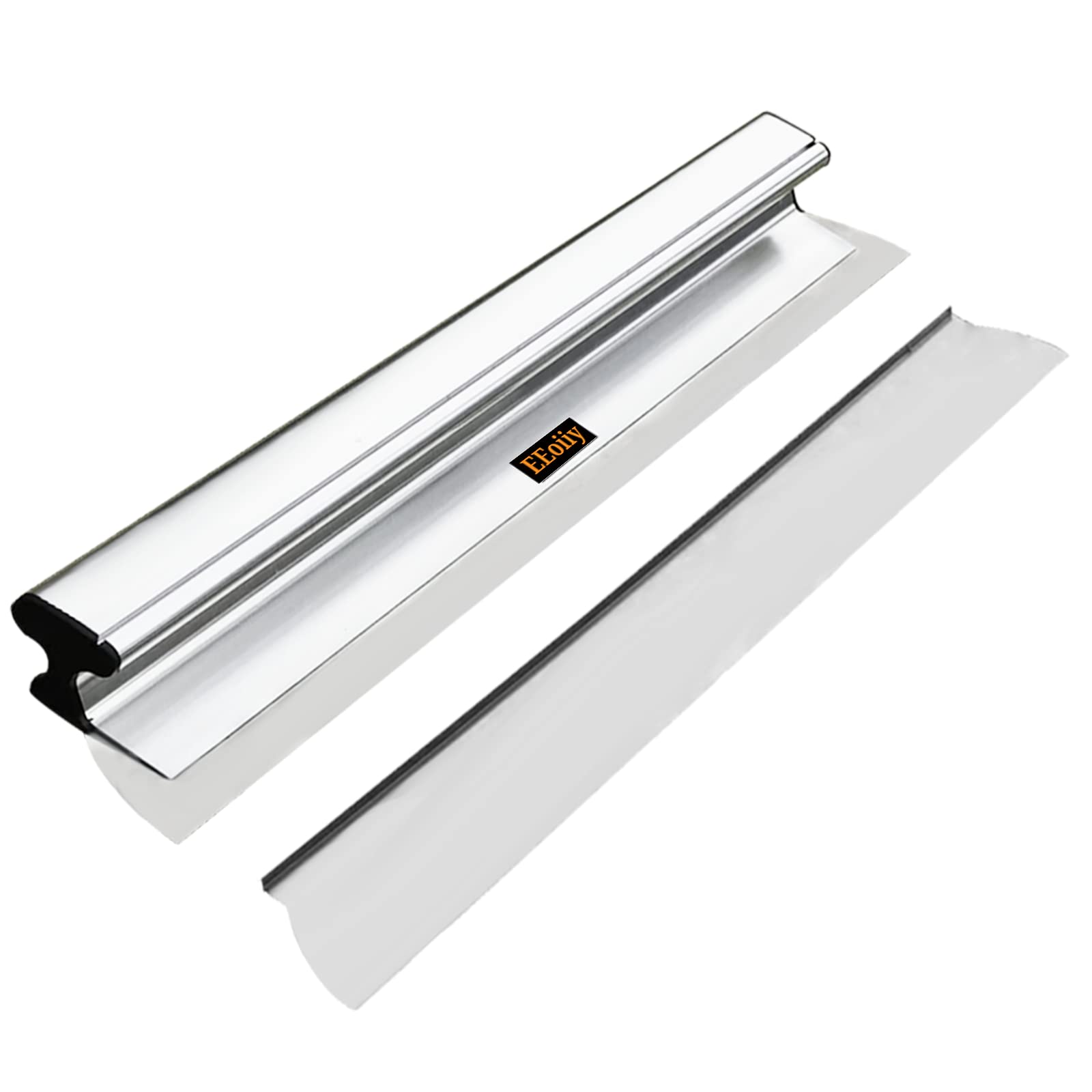 32 Inch Skimming Blade - 0.35mm & 0.5mm 301 Stainless Steel Blades with Aluminum Handle - Professional Drywall Putty Knife for Gyprock, Plasterboard & Wall Leveling - Perfect for Home Renovation & DIY Wall Smoothing Projects