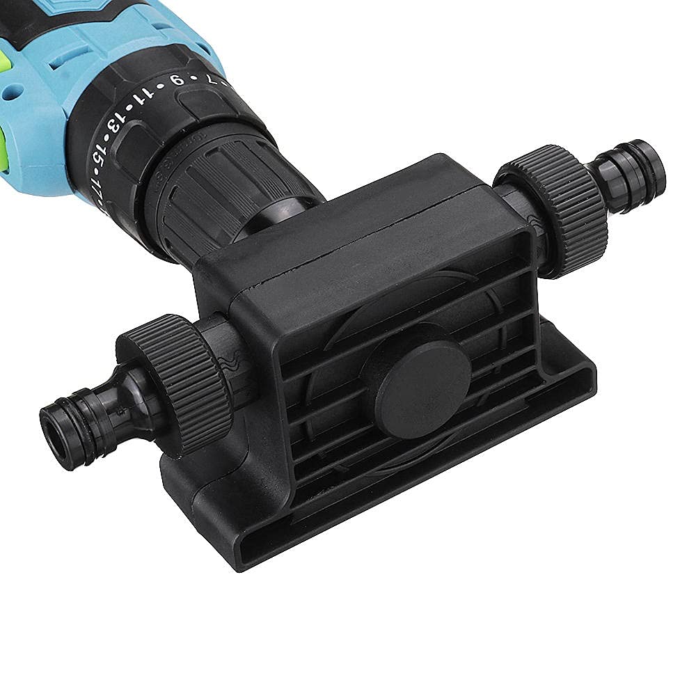 DIMENXONG Electric Drill Pump - Portable Self-Priming Transfer Pump for Water, Oil & Fluids - DIY & Tool Essentials for Home, Workshop & Automotive Use