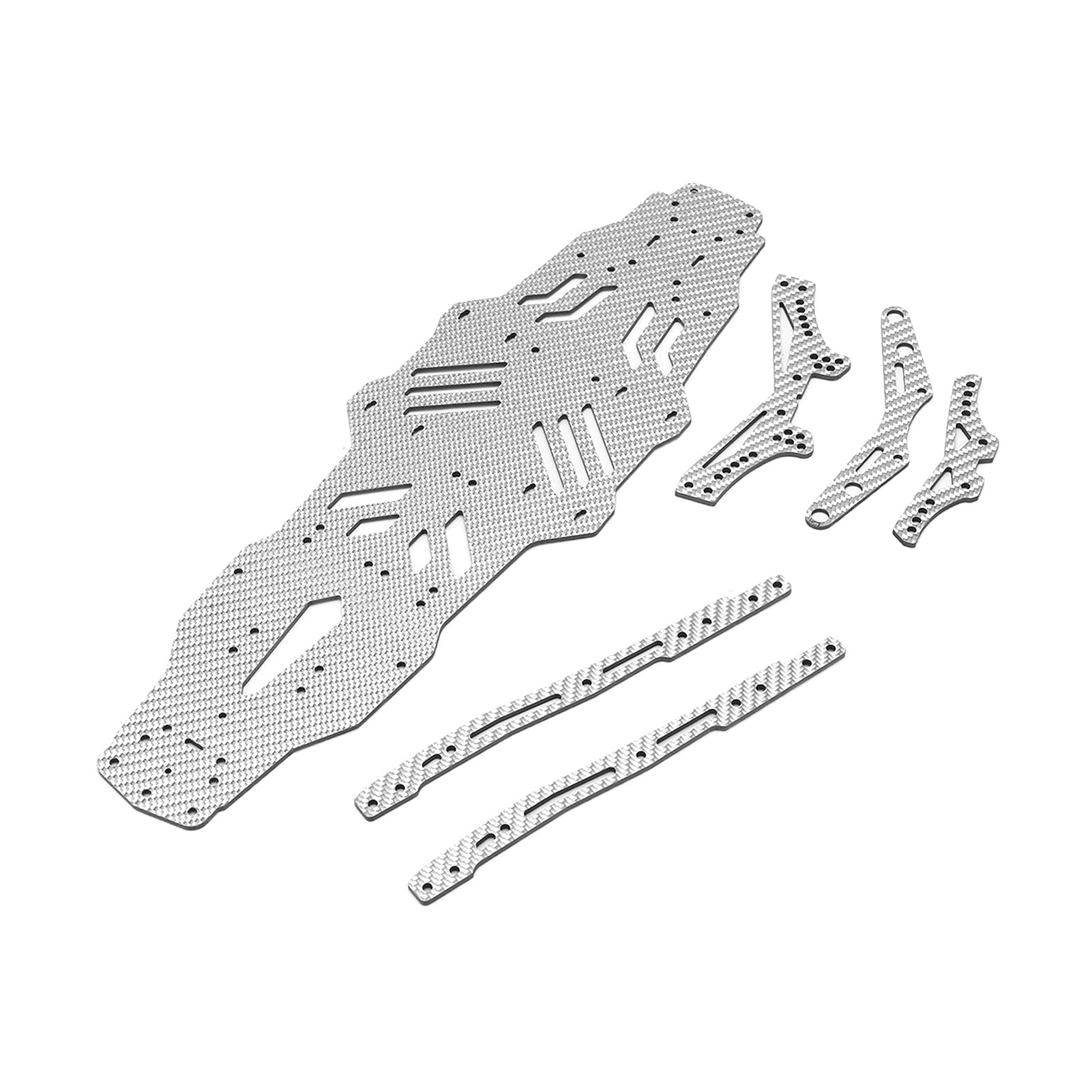 Carbon Fiber RC Drift Racing Chassis for MST RMX2.0S 1:10 Scale Remote Control Car - Lightweight Upgrade Accessory for Competitive Drifting and High-Speed Racing Performance