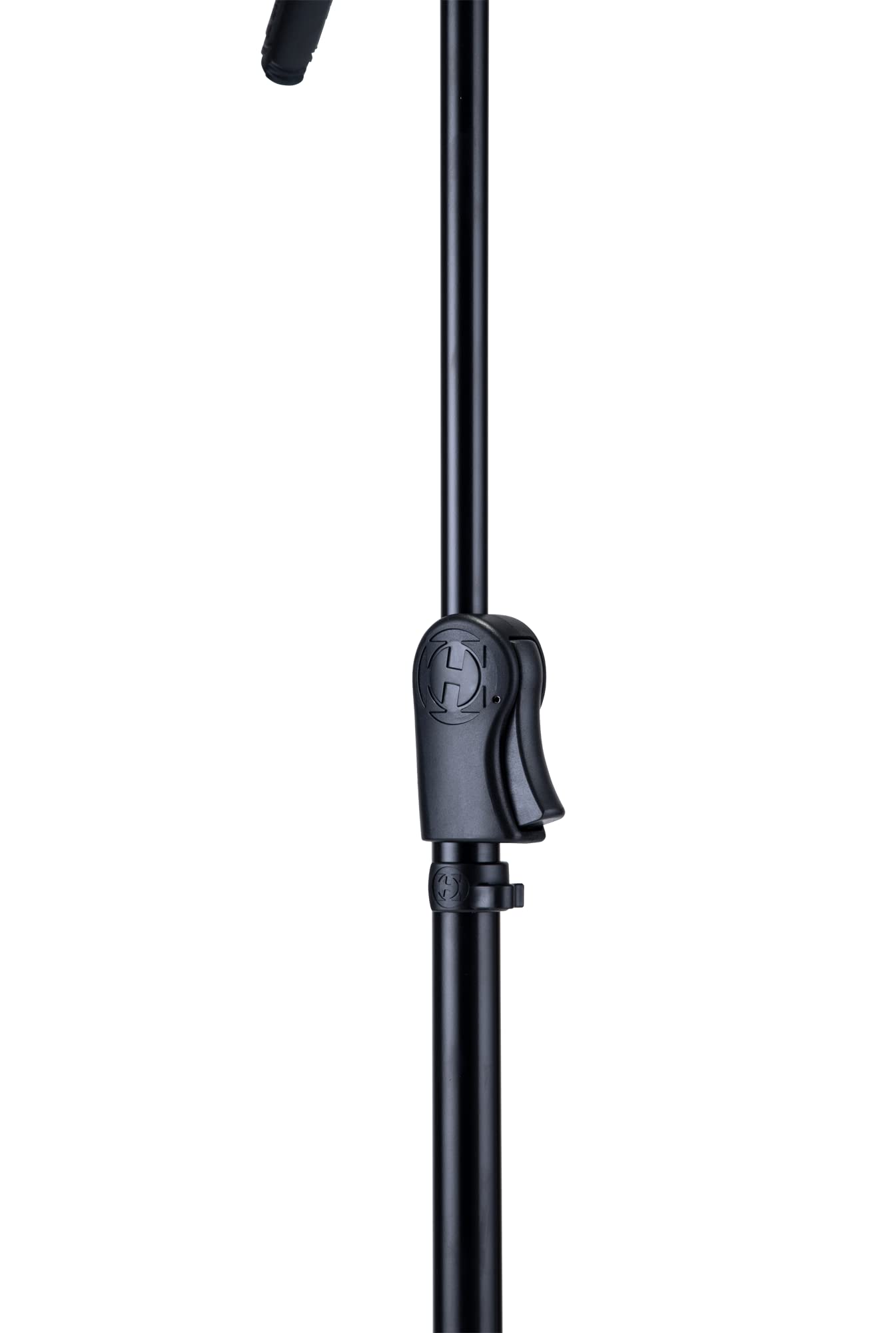 MS532B EZ Clutch Tripod Microphone Stand with 2-in-1 Boom Arm & Quick-Release Mic Clip - Perfect for Podcasting, Live Streaming & Home Studio Recording
