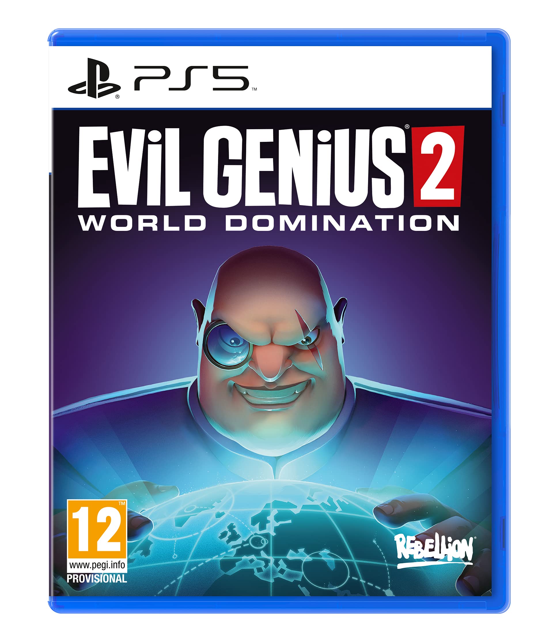 Evil Genius 2: World Domination - PS5 Game | Strategy Simulation for World Conquest | Perfect for Gamers Who Love Villain Role-Playing & Empire Building
