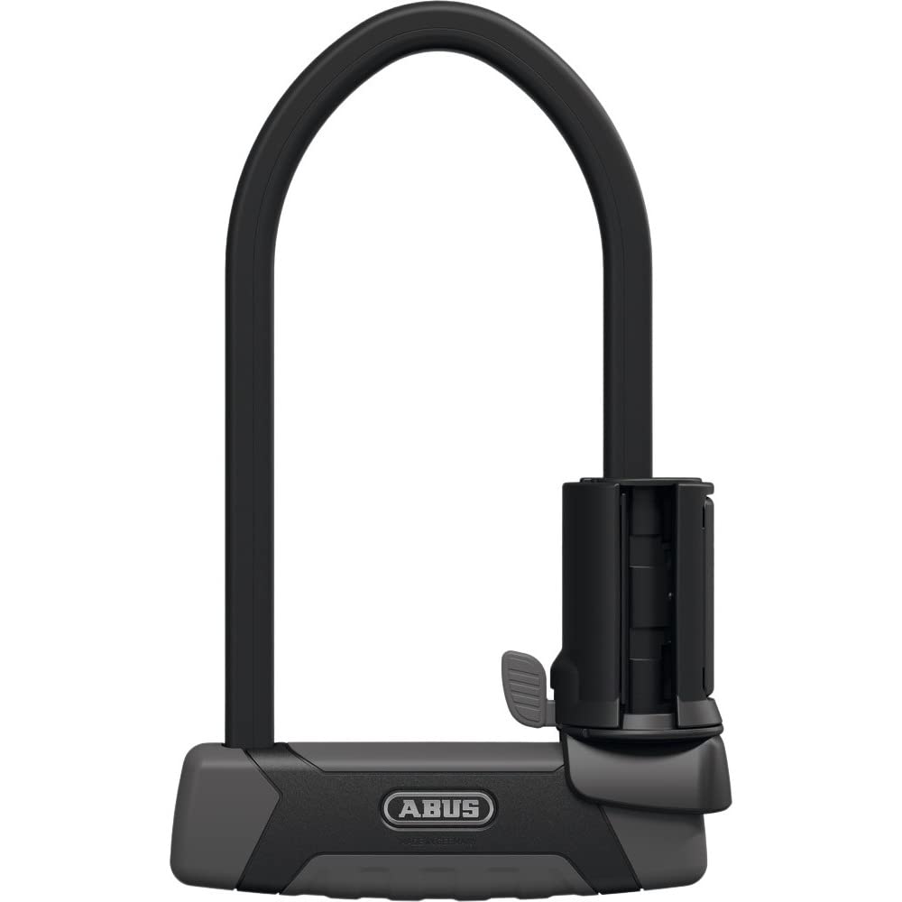 ABUS Granit XPlus 540 U-Lock with SH B Bracket - High Security Bike Lock (Level 15) with XPlus Cylinder, Tamper Protection & Illuminated Key - 30cm Black/Grey - Perfect for Urban Commuting & Bicycle Parking Security