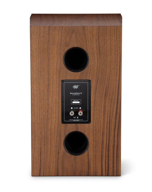 MoFi Mobile Fidelity SourcePoint 10 High-End Bookshelf Speakers (Pair) - Satin Black Finish | Perfect for Audiophile Home Theater & Music Listening Rooms