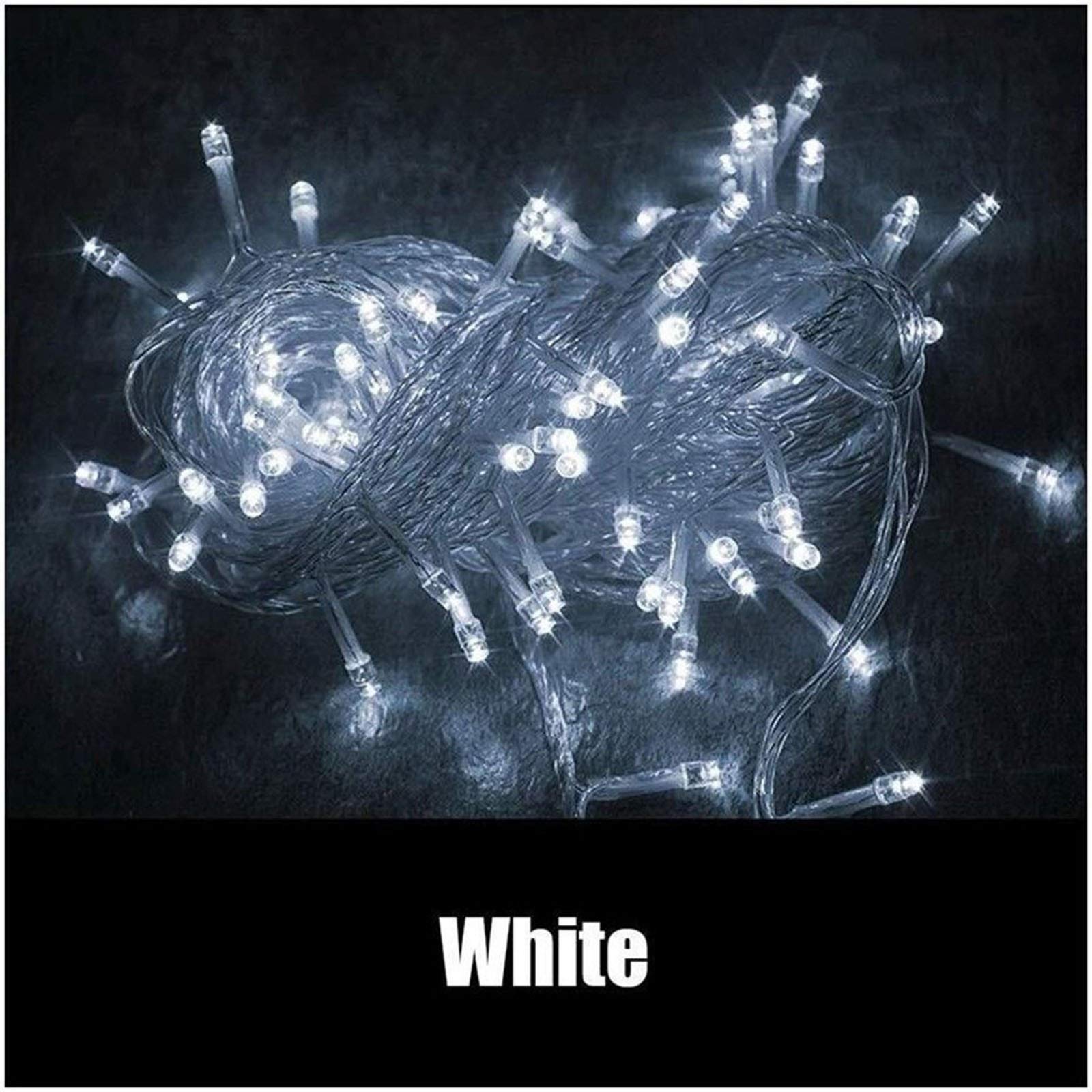 Sucastle LIUPENGWEI 8 Modes LED Fairy String Lights - Waterproof Outdoor Copper Wire Starry Lights for Halloween, Christmas, Garden, Party, and Home Decoration - Color Changing Decorative Lights for Patio, Yard, and Indoor Use