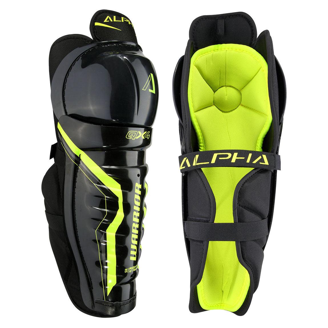 Alpha QX5 Senior Shin Guards - High-Performance Soccer Shin Pads for Men & Women - Perfect for Training, Matches & Competitive Play