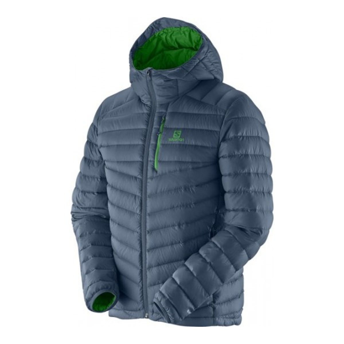 Salomon Men's Halo Down Hoodie II - Lightweight Insulated Winter Jacket for Hiking & Outdoor Activities