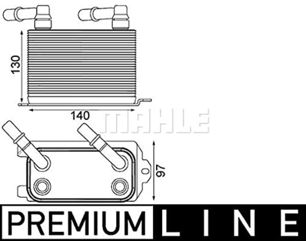 MAHLE Behr CLC 228 000P Oil Cooler for Car Engine Maintenance