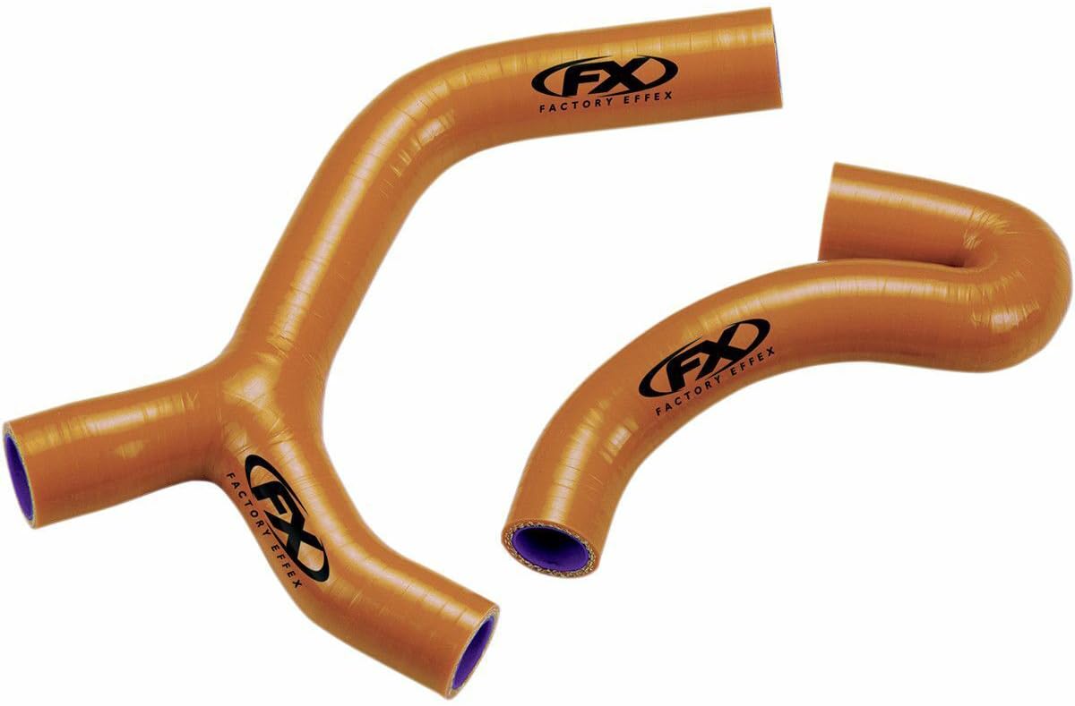 Factory Effex (14-34530) Orange Moto Engine Hose Kit - High Performance Motorcycle Cooling System Upgrade for Dirt Bikes & ATVs - Perfect for Off-Road Racing & Trail Riding Adventures