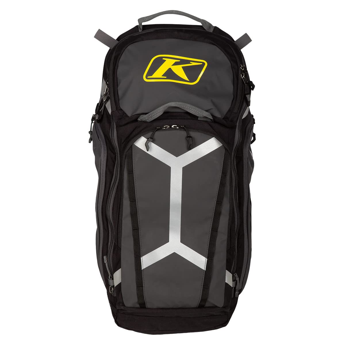 KLIM Arsenal 30L Waterproof Motorcycle Backpack - Durable Asphalt Black Riding Bag for Commuting, Travel & Adventure | Perfect for Bikers, Outdoor Enthusiasts & Daily Use