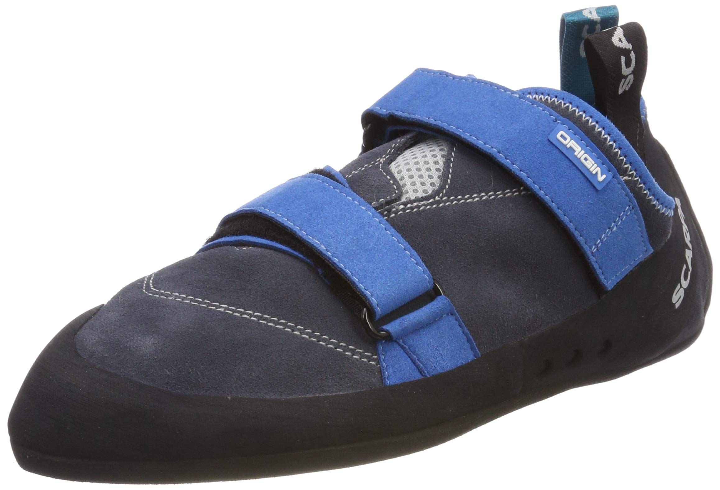 Scarpa Origin Climbing Shoes - Iron Gray - Size 36.5 EU - Women's & Men's Rock Climbing Gear for Indoor & Outdoor Climbing Adventures