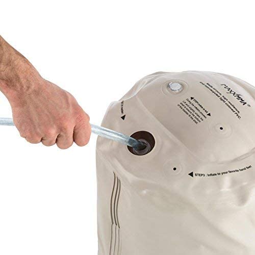 MaxxMMA 3 ft Heavy Punching Bag for MMA & Boxing - Adjustable 70-120 lbs - Water or Air Filled - Ideal for Home Gym, Training & Fitness Workouts