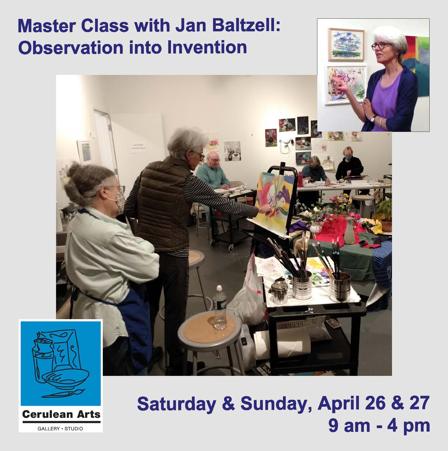 Master Class with Jan Baltzell: Observation Into Invention - Online Art Course for Creative Inspiration | Perfect for Artists & Designers