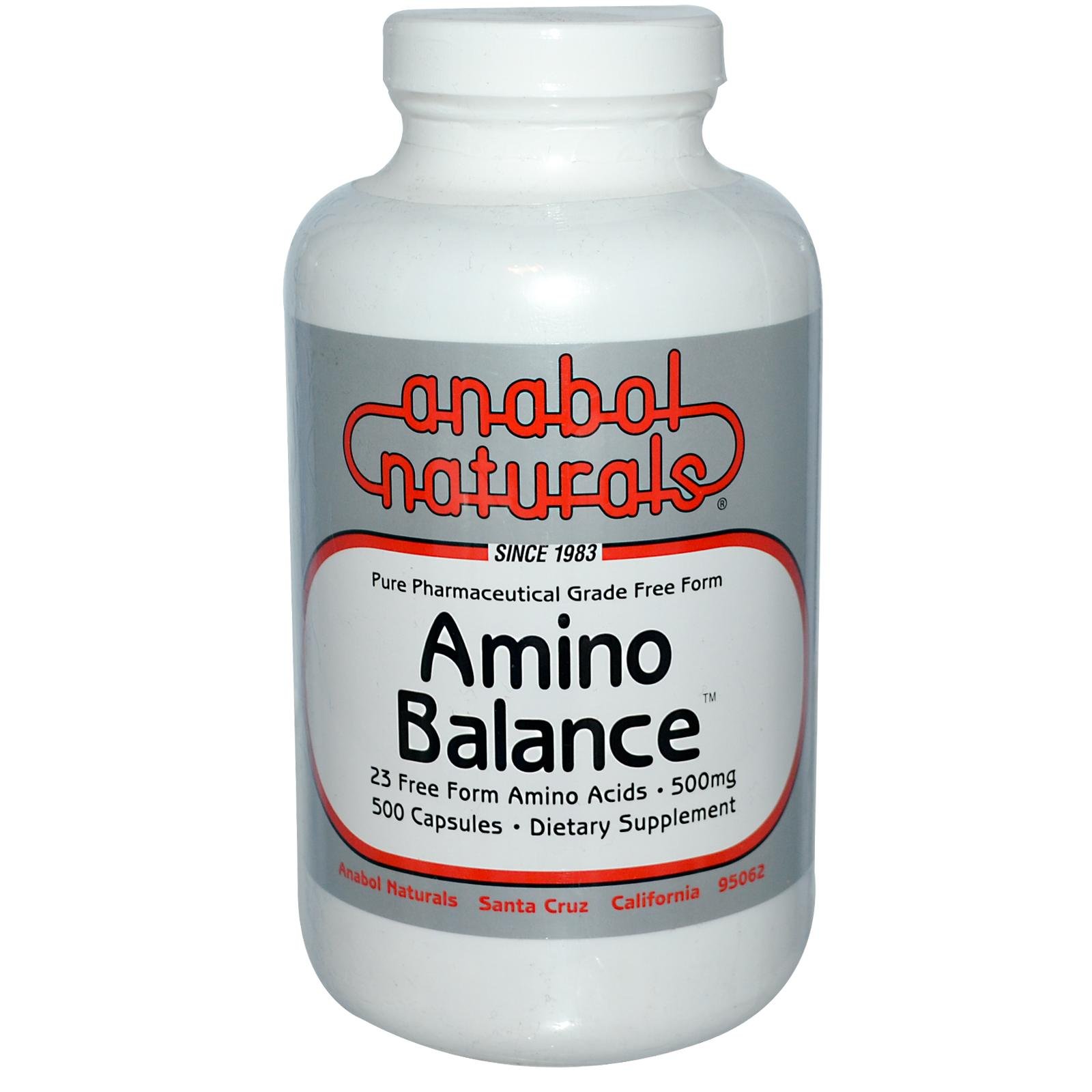 Amino Balance 500 Capsules - Premium Energy & Muscle Recovery Supplement with 23 Free Form Amino Acids, BCAAs & 9 EAAs | Sports Nutrition for Post Workout Recovery, Endurance & Strength Training | Ideal for Athletes, Bodybuilders & Fitness Enthusiasts