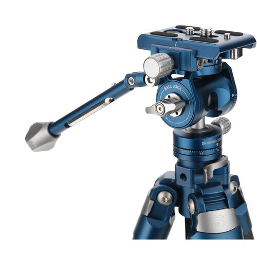 Benro CyanBird CF 2 Series Carbon Fiber Tripod with FS20PROC501 Hybrid Head - 5-Section Professional Camera Tripod for Photography & Videography - Perfect for Travel, Outdoor Shoots and Studio Work