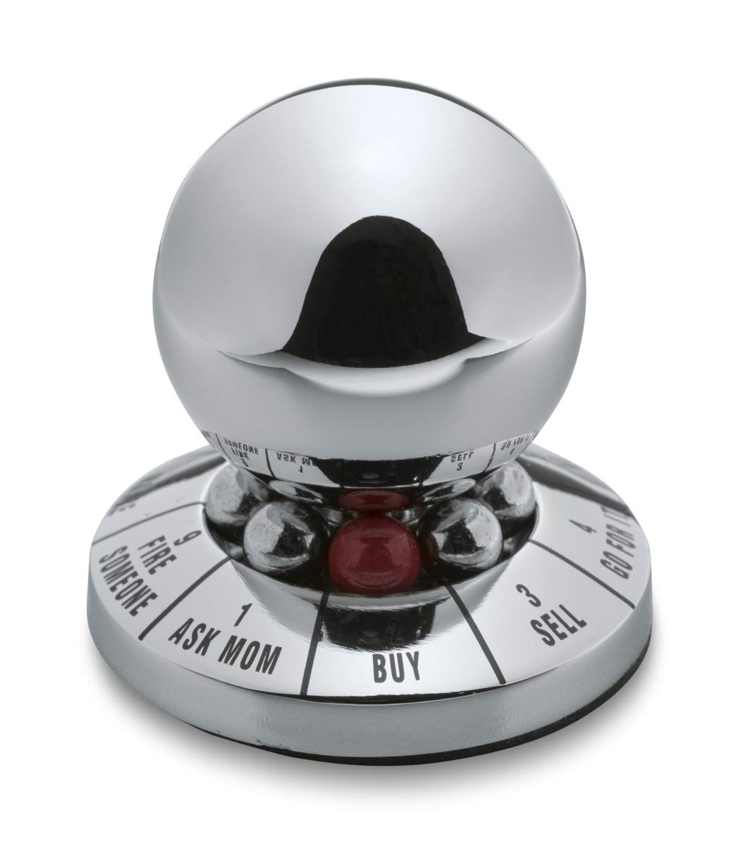 Philippi 201006 Ball Decision Maker - Shiny Metal Fortune Telling Toy for Fun Choices & Party Games | Perfect for Gifts, Office, and Family Entertainment
