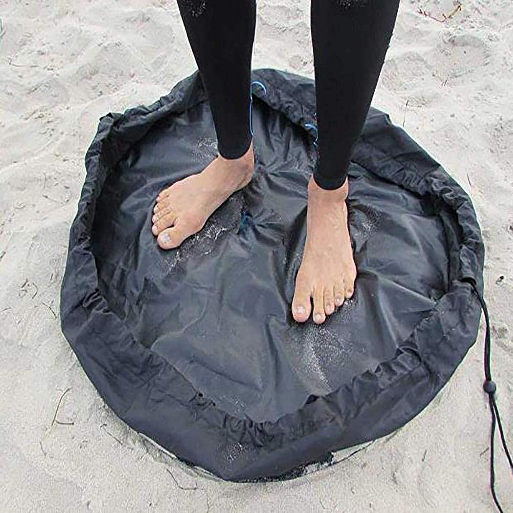 Waterproof Beach Changing Mat & Wetsuit Storage Bag - Quick Dry Sandproof Surf Gear Organizer for Swimwear, Surfing, and Outdoor Activities